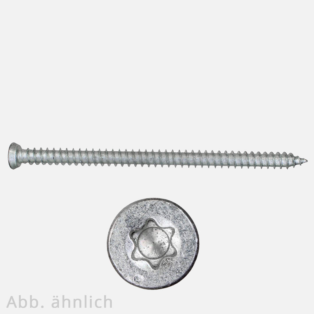 SPAX-RA Fensterrahmenschraube | Flachsenkkopf | TX | verzinkt