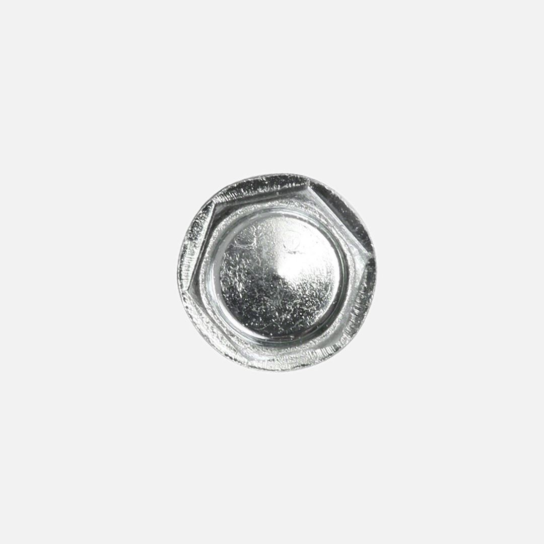 1000 Gewindefurchende Schrauben M5x12mm - DIN 7500 Form D - SW 8 - verzinkt