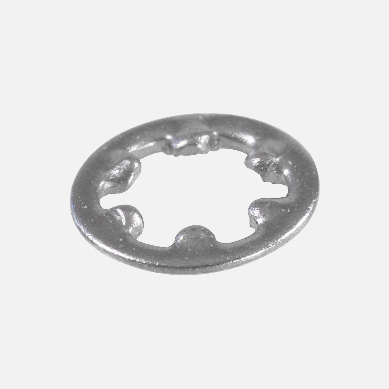 1000 Zahnscheiben DIN 6797 in A2 Form I für M2,5