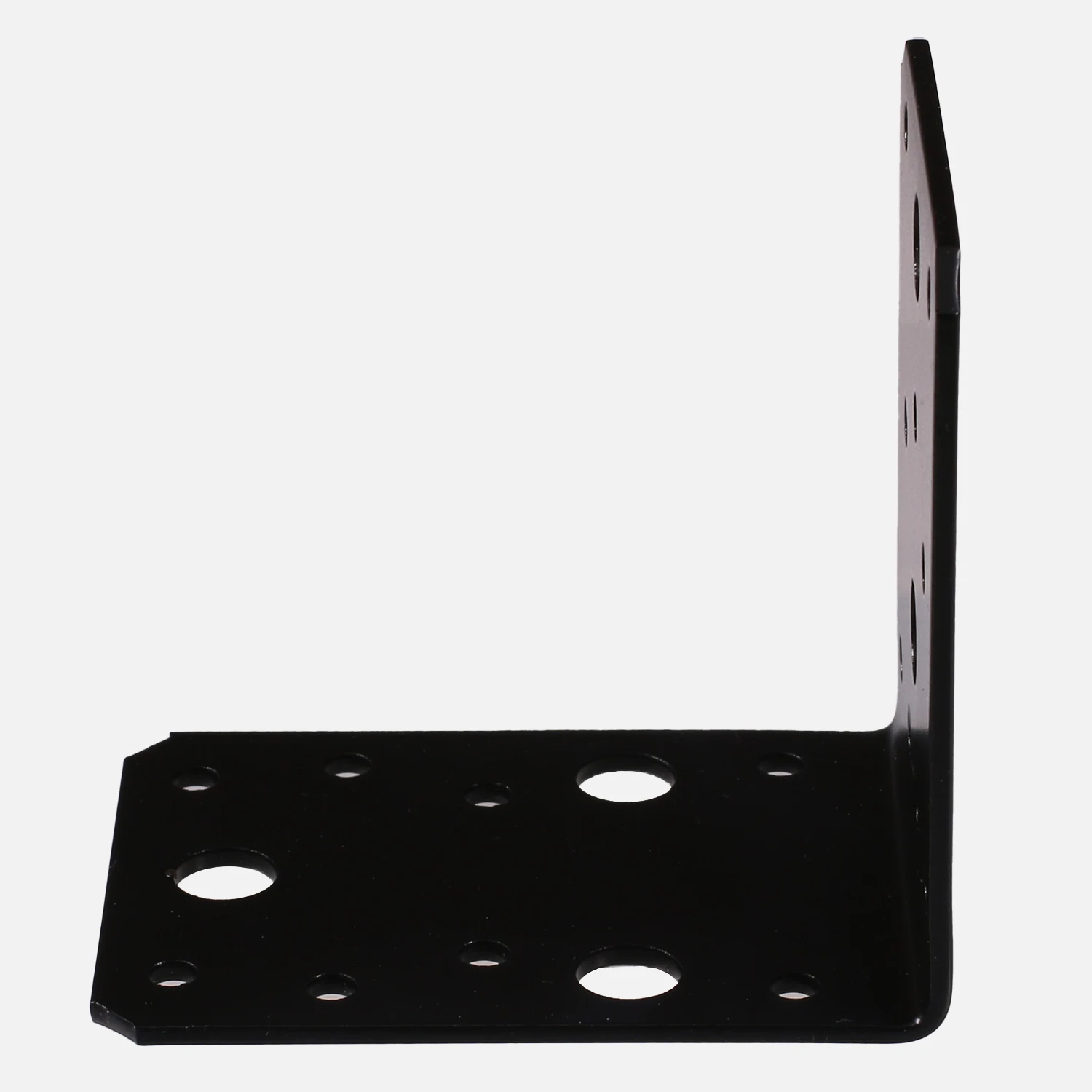 1 Alberts Winkelverbinder - schwarz - kunststoffbeschichtet - 90 x 90  x 65 mm 