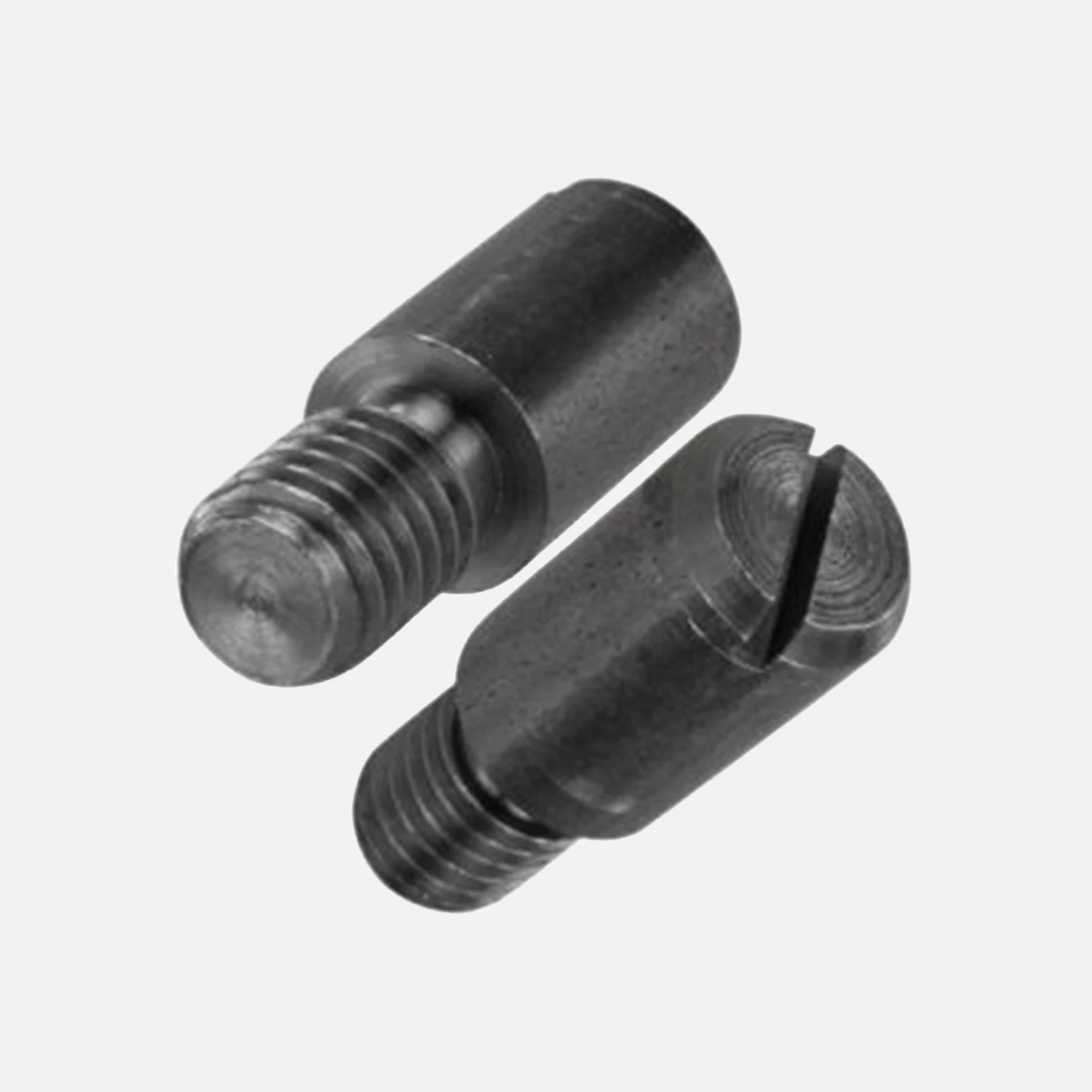 100 Zapfenschrauben M6x10 mm - DIN 927 - mit Schlitz - 14H blank