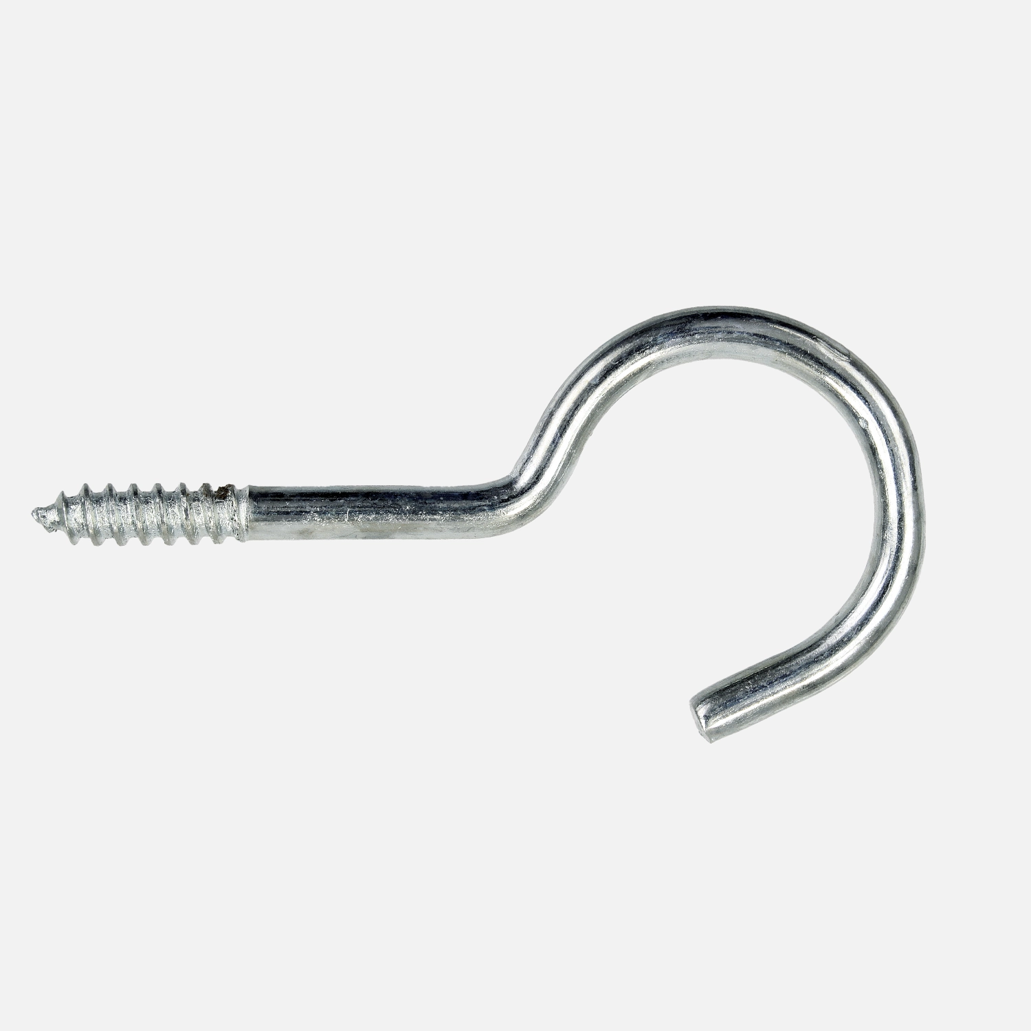 100 Gebogene Schraubhaken Typ 11 galvanisch verzinkt 60mm