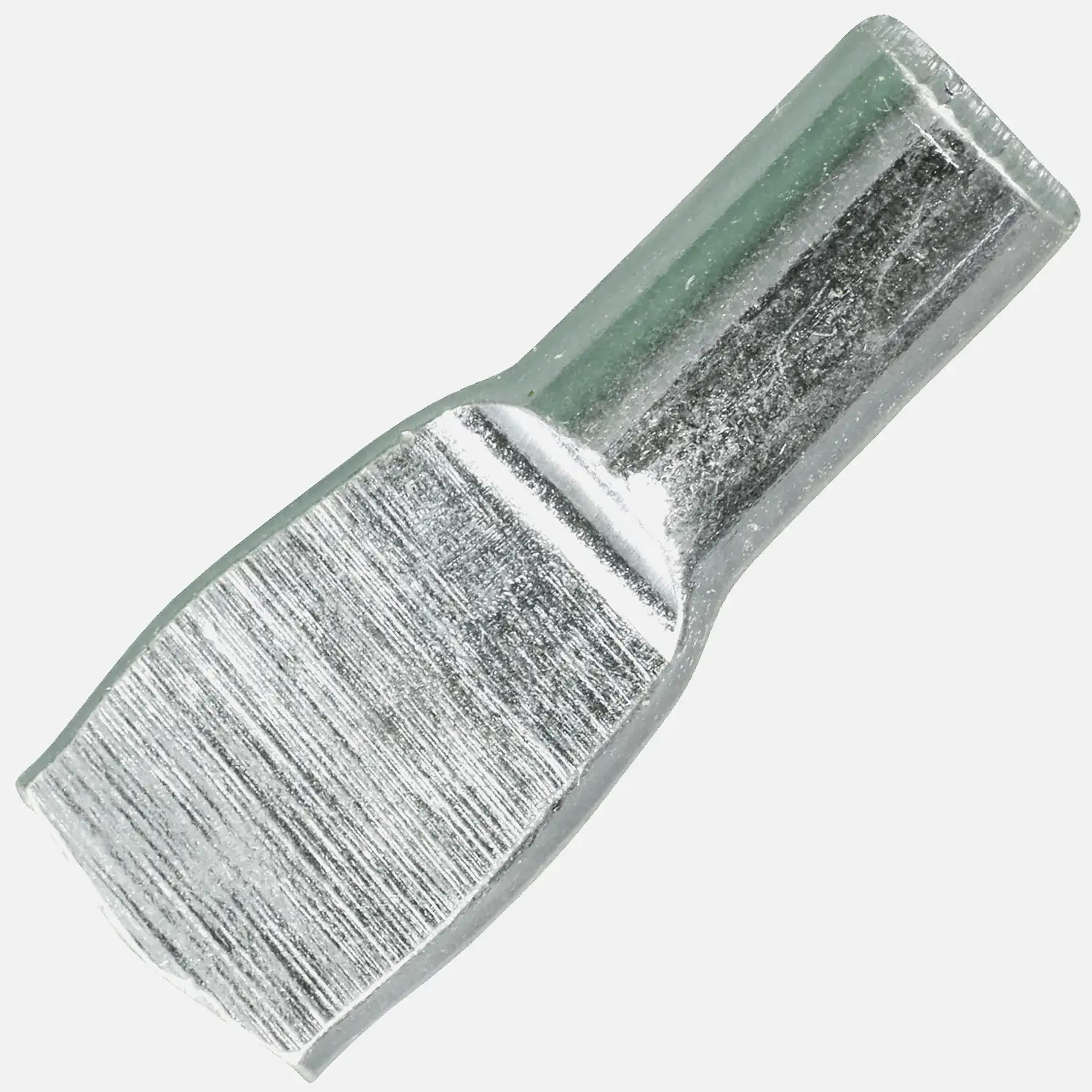 100 Löffelbodenträger, Stahl, Zapfen 5 mm, Länge 20 mm, galv. Verzinkt 