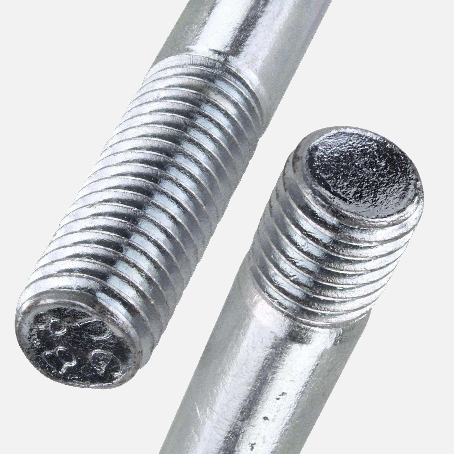 50 Stiftschrauben M8x25 mm - DIN 939 - verzinkt 8.8