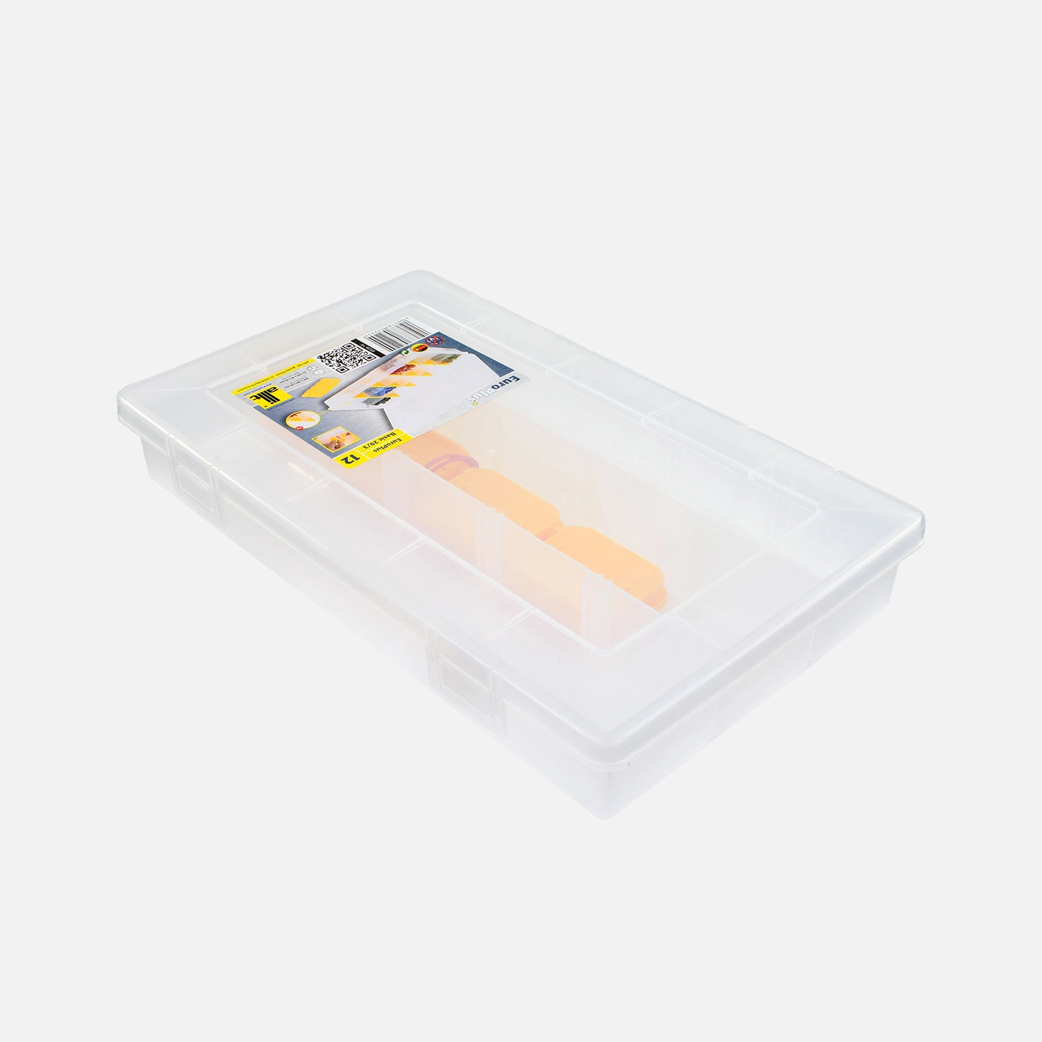 1 Allit Sortimentskasten EuroPlus Basic 29 - 3 Fächer, 12 Stege - 290x185x46 mm