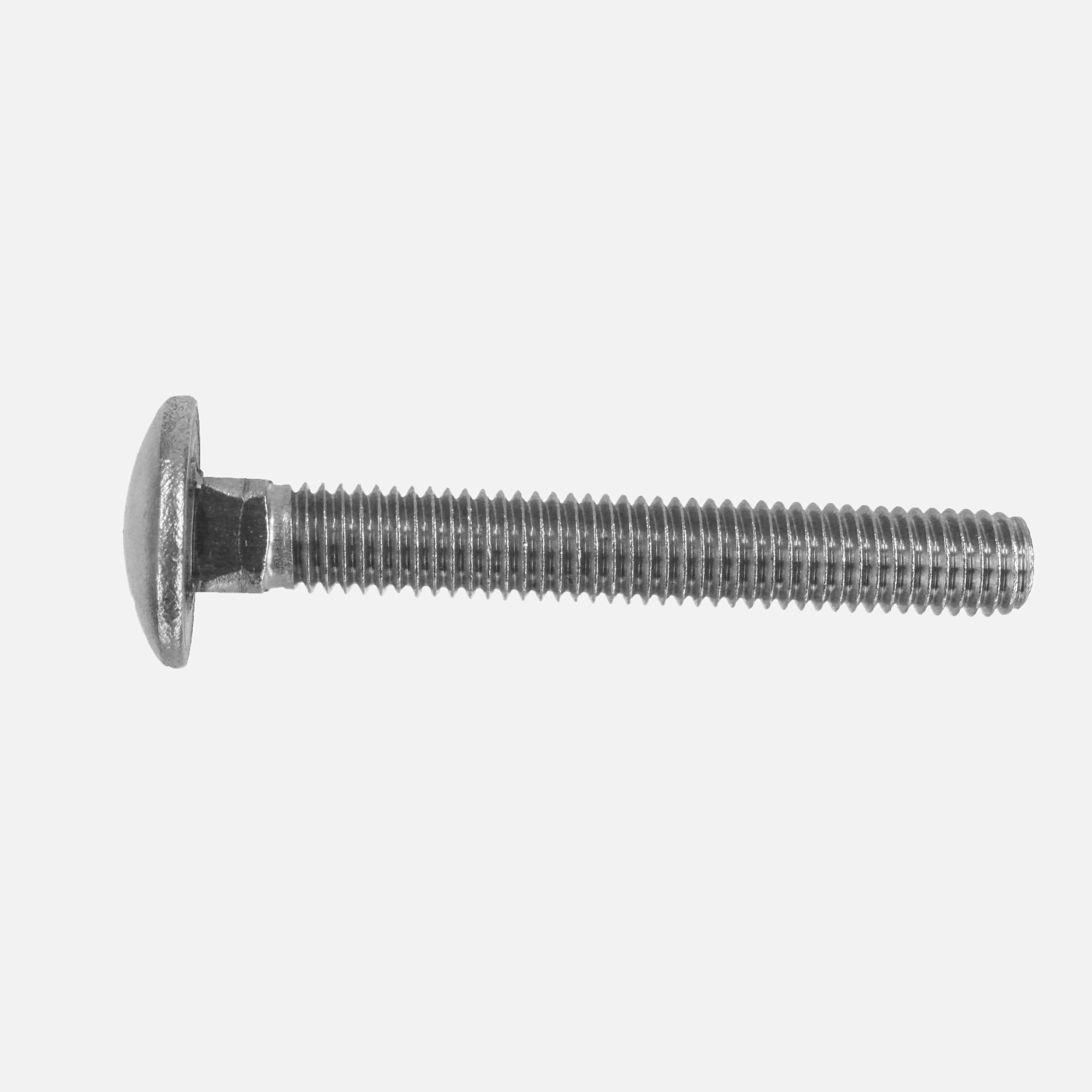 25 Schlossschrauben DIN 603 - M8x60 mm - Edelstahl A2 , Vollgewinde