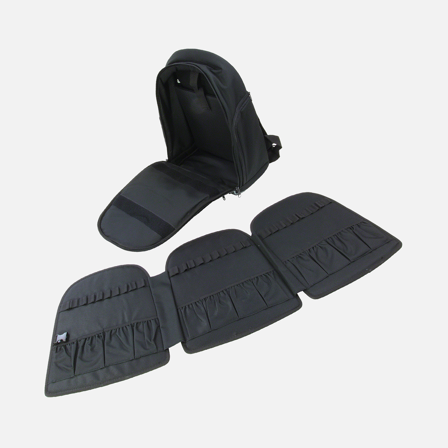 1 Allit Premium Werkzeugrucksack - McPlus Backpack >L< schwarz/silber