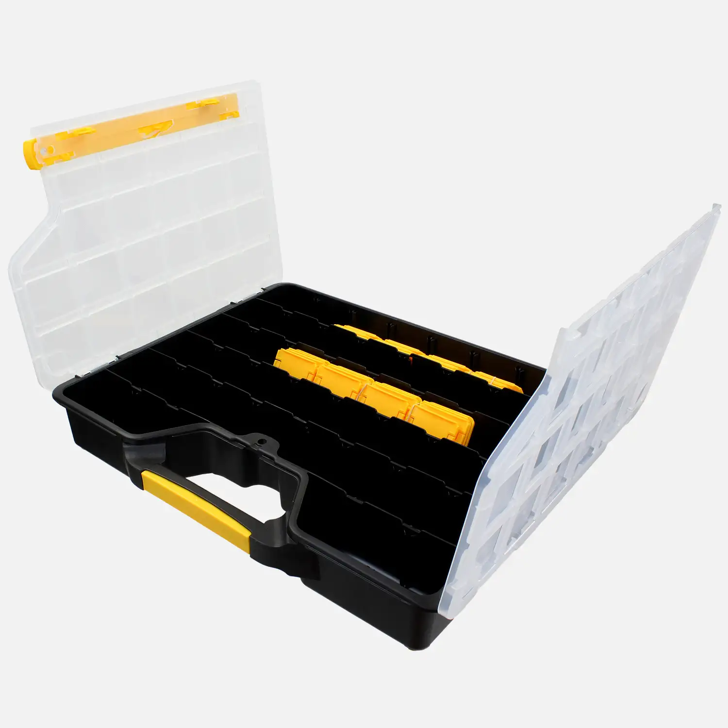 1 Allit Sortimentskasten EuroPlus Basic 47 - 7 Fächer, 36 Stege - 465x373x72 mm