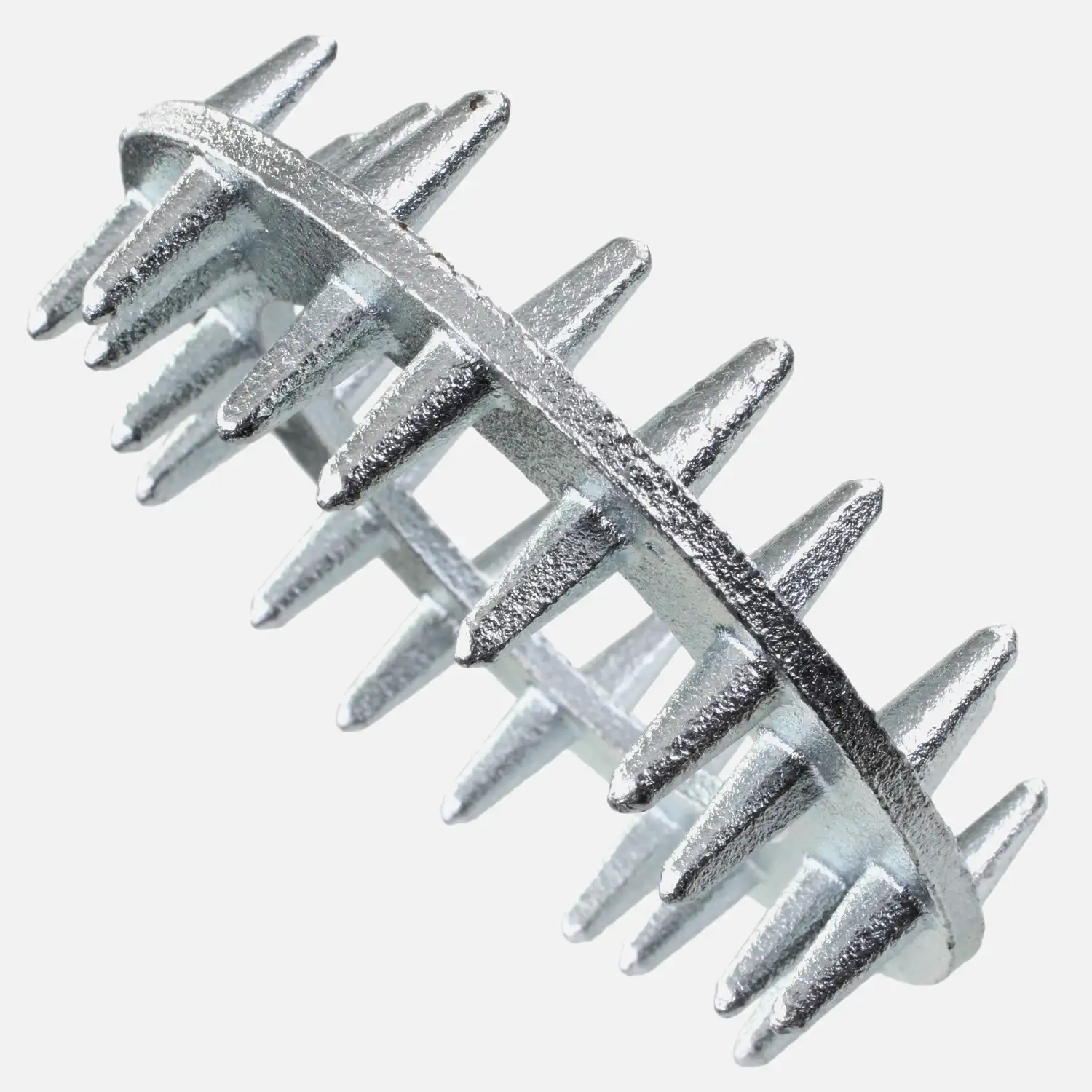 50 Einpressdübel für M12 - zweiseitig - 50 mm Durchmesser - verzinkt