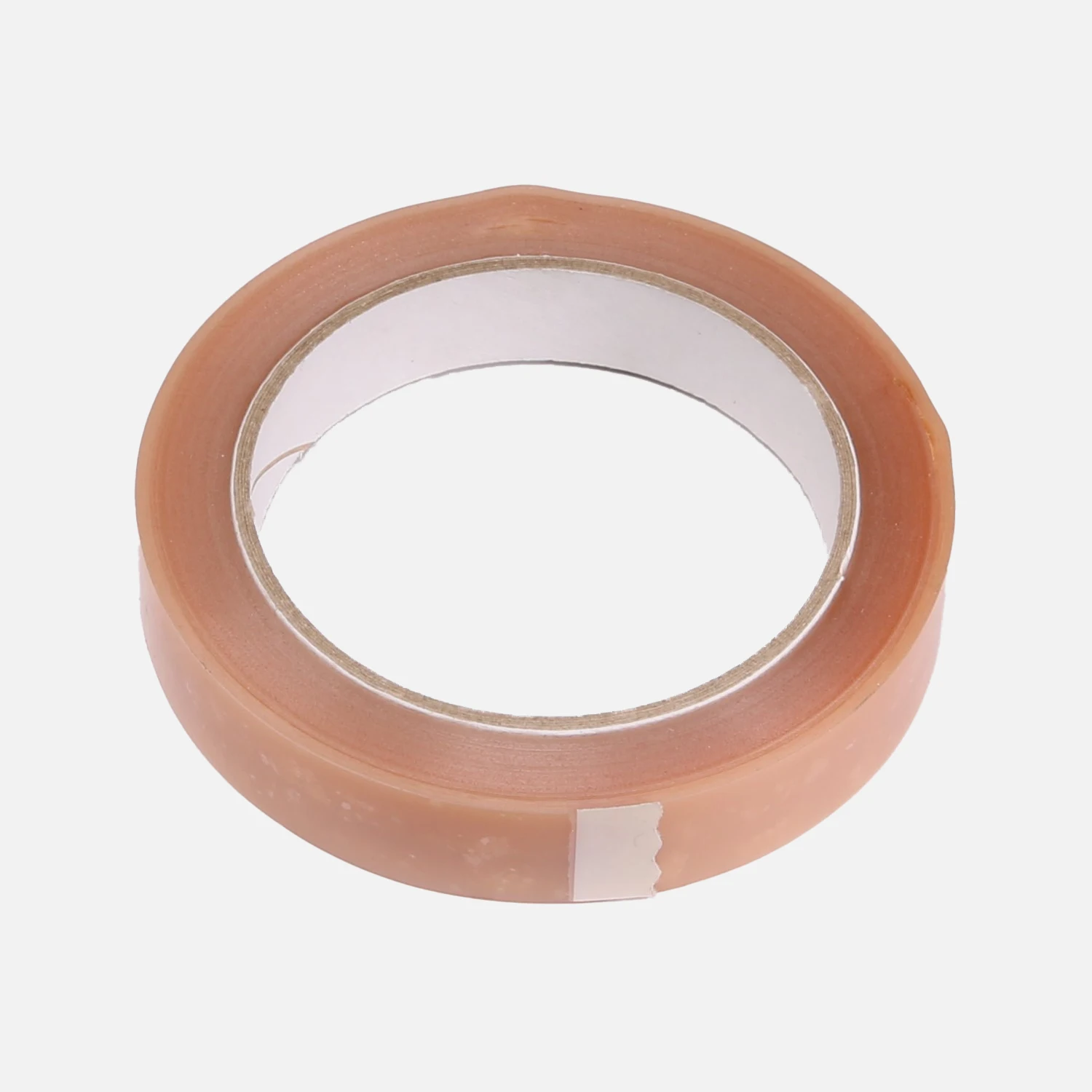 1 Rolle Packband, Klebeband, PVC transparent, 19 mm breit, 66 m lang, Kautschukkleber, 52 my