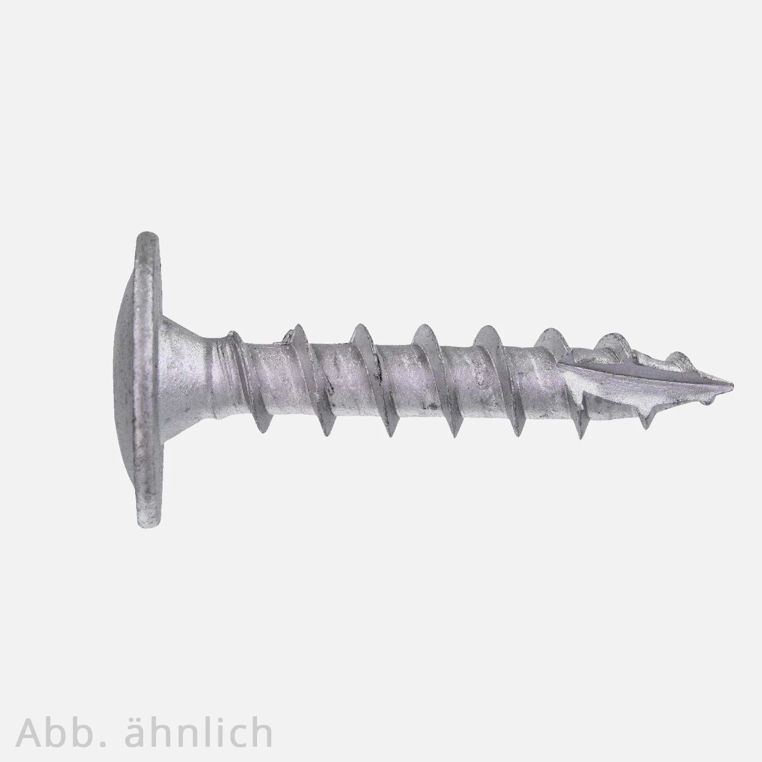 50 Reisser Pfostenschrauben 10x50mm - Ruspert silber - Tellerkopf - TX40