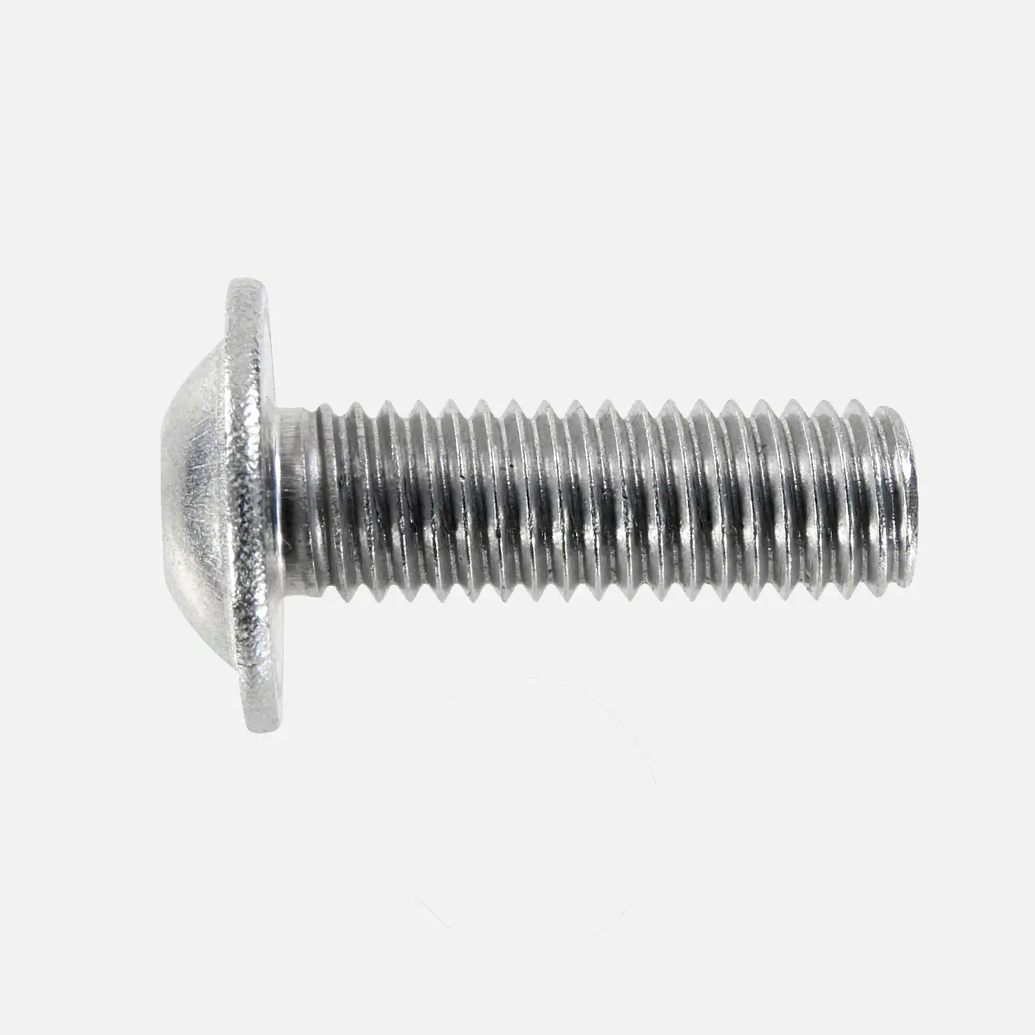 100 Linsenschrauben mit Flansch M10x30mm - ISO 7380-2 - ISK - Edelstahl A4