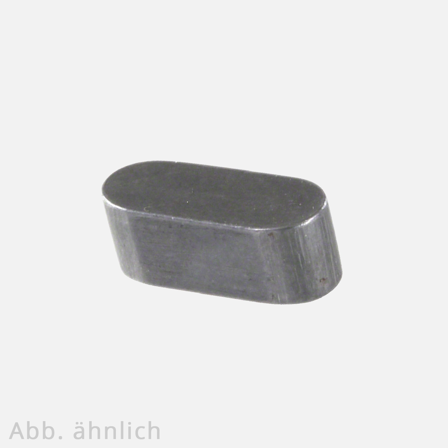 100 Passfedern 30x5 mm - rundstirnig ohne Bohrungen - 5 mm Dick - blank