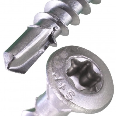 200 Fassadenschrauben 4x35mm, C1, TX15, SeKo, ReG, FräRi, Bspi, ETA