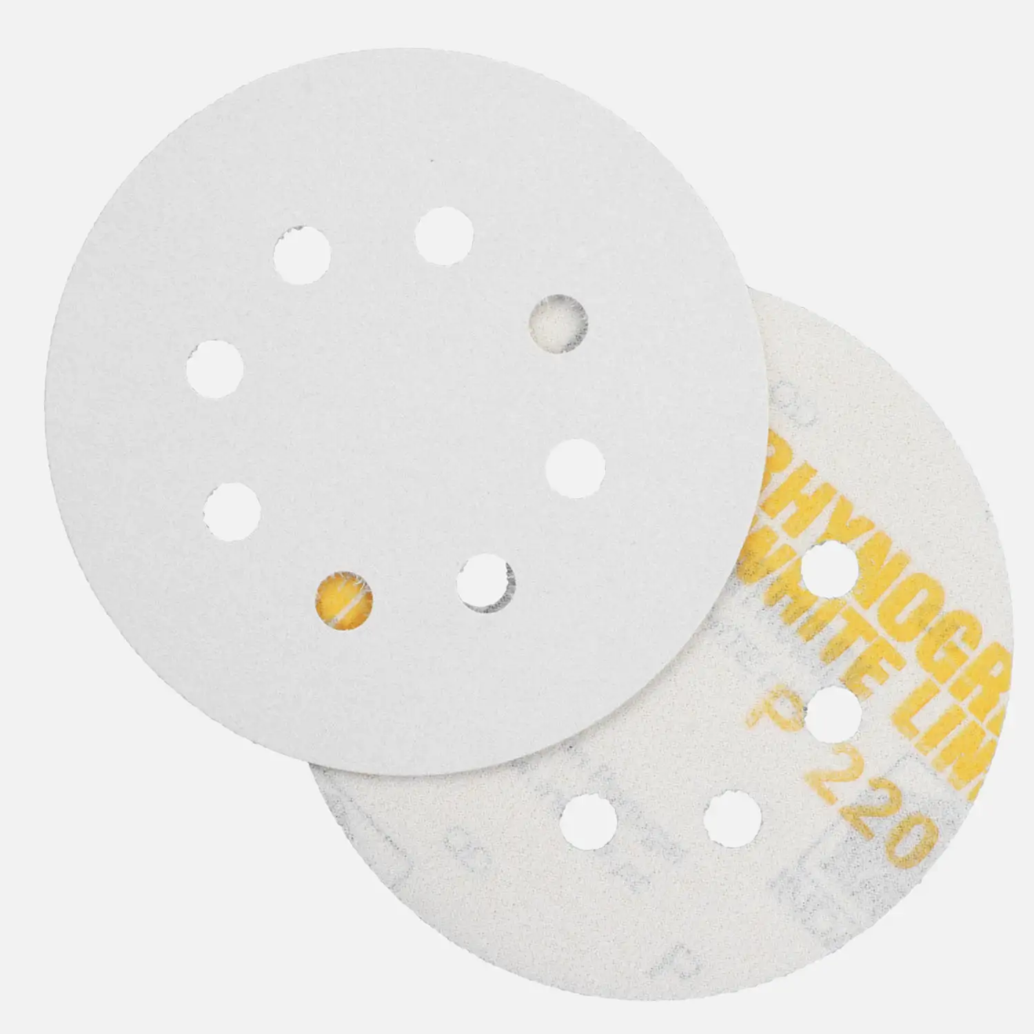 50 Schleifscheiben / Klettscheiben P220, Ø125 mm, 8-Loch