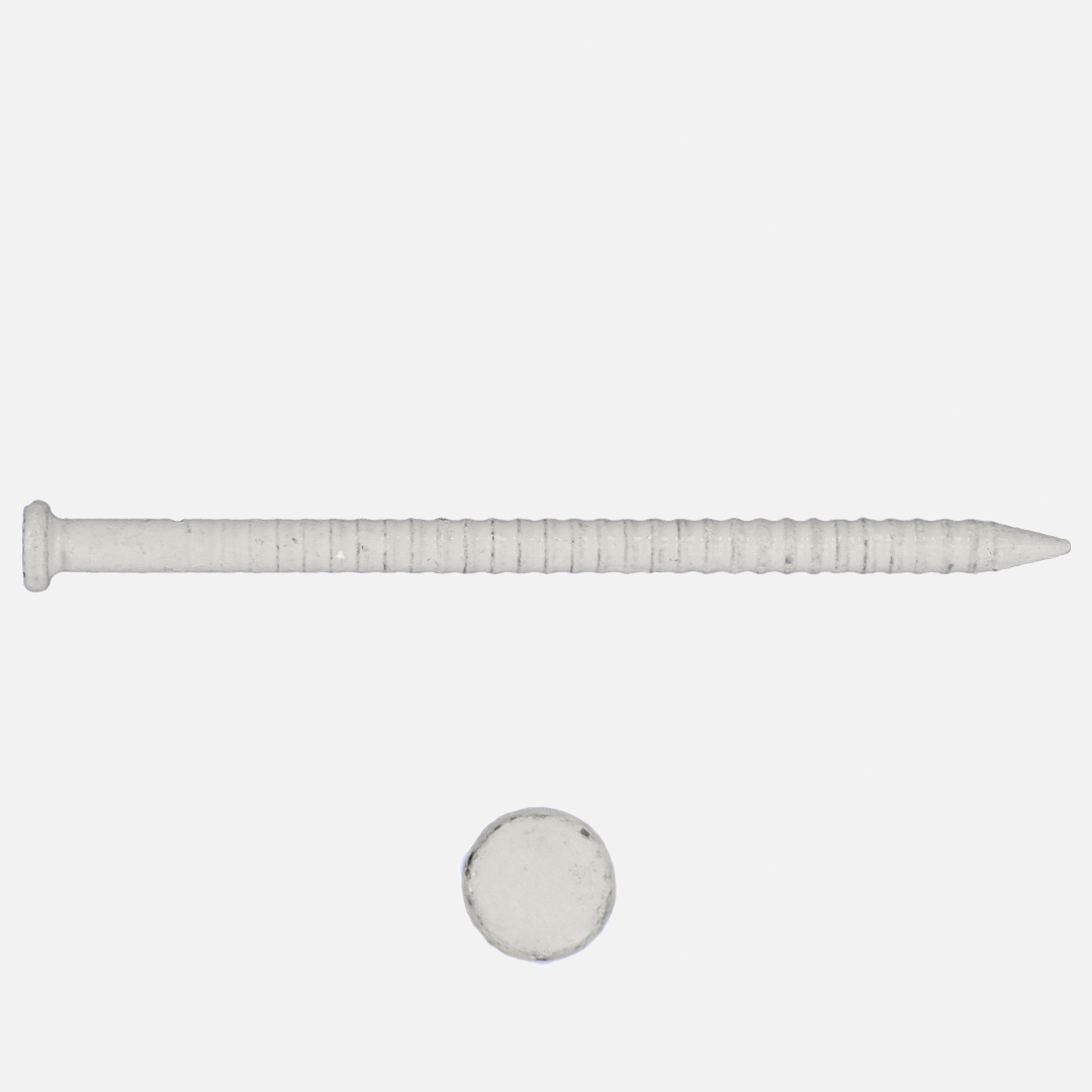 1 BÄR Leistenstift 1,75x32 mm, weiß mit Flachkopf