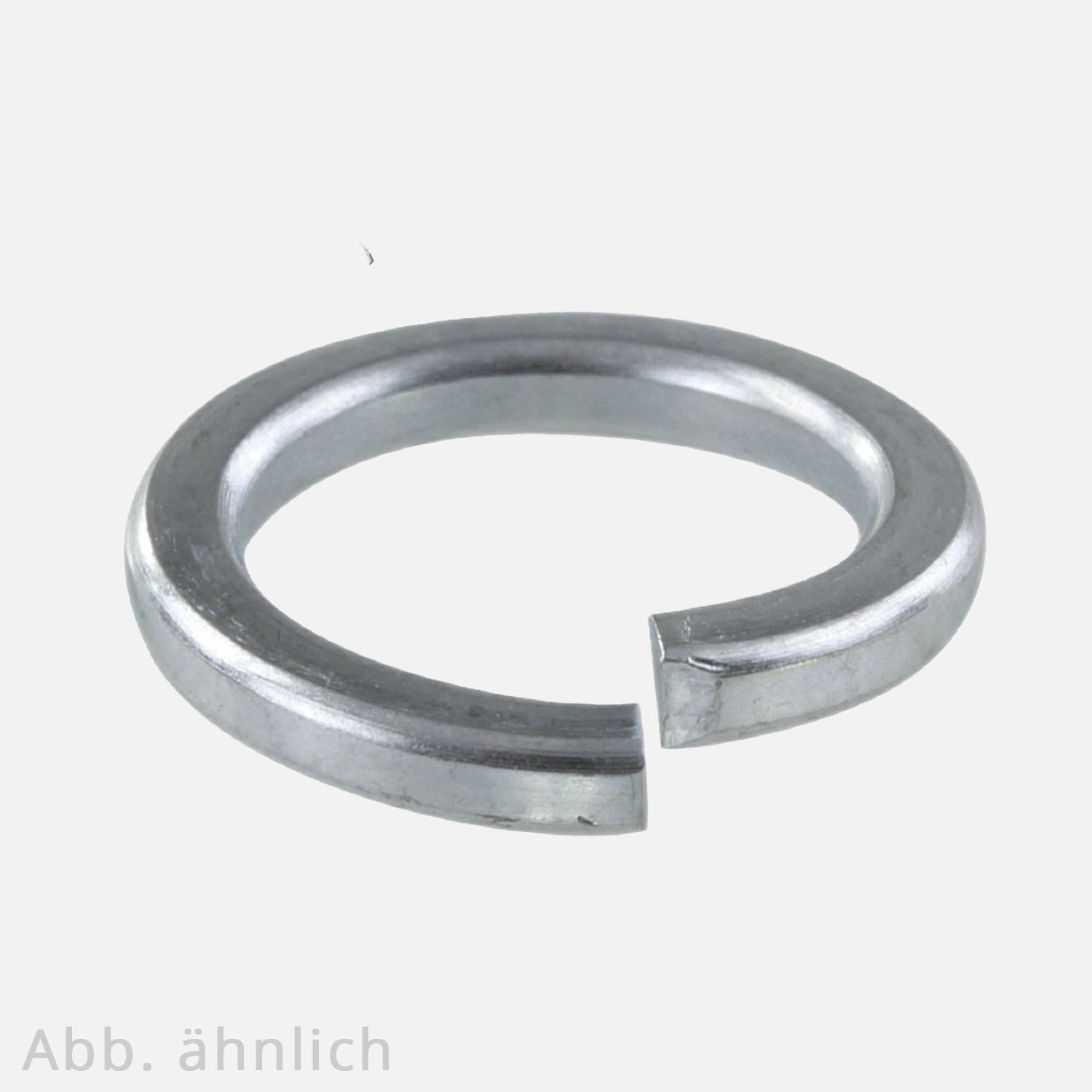 100 Federringe für Zylinderschrauben M10 - DIN 7980 - Federstahl - verzinkt