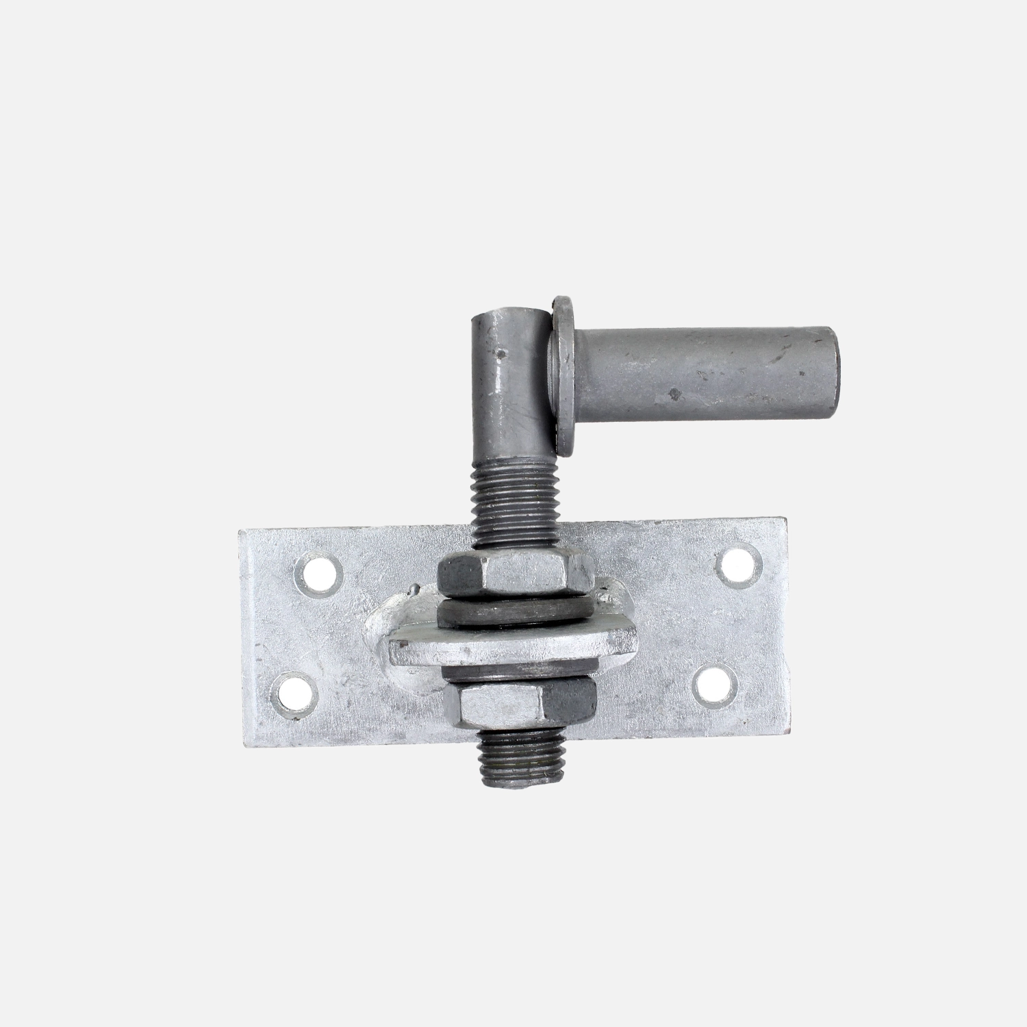 1 Alberts Kloben verstellbar um 20 mm feuerverzinkt Dorn 16 mm 100x40 mm