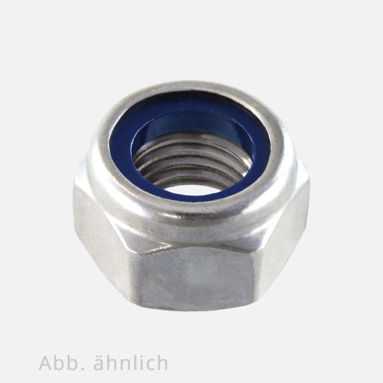 1 Sicherungsmutter DIN 985 Edelstahl A4 M4