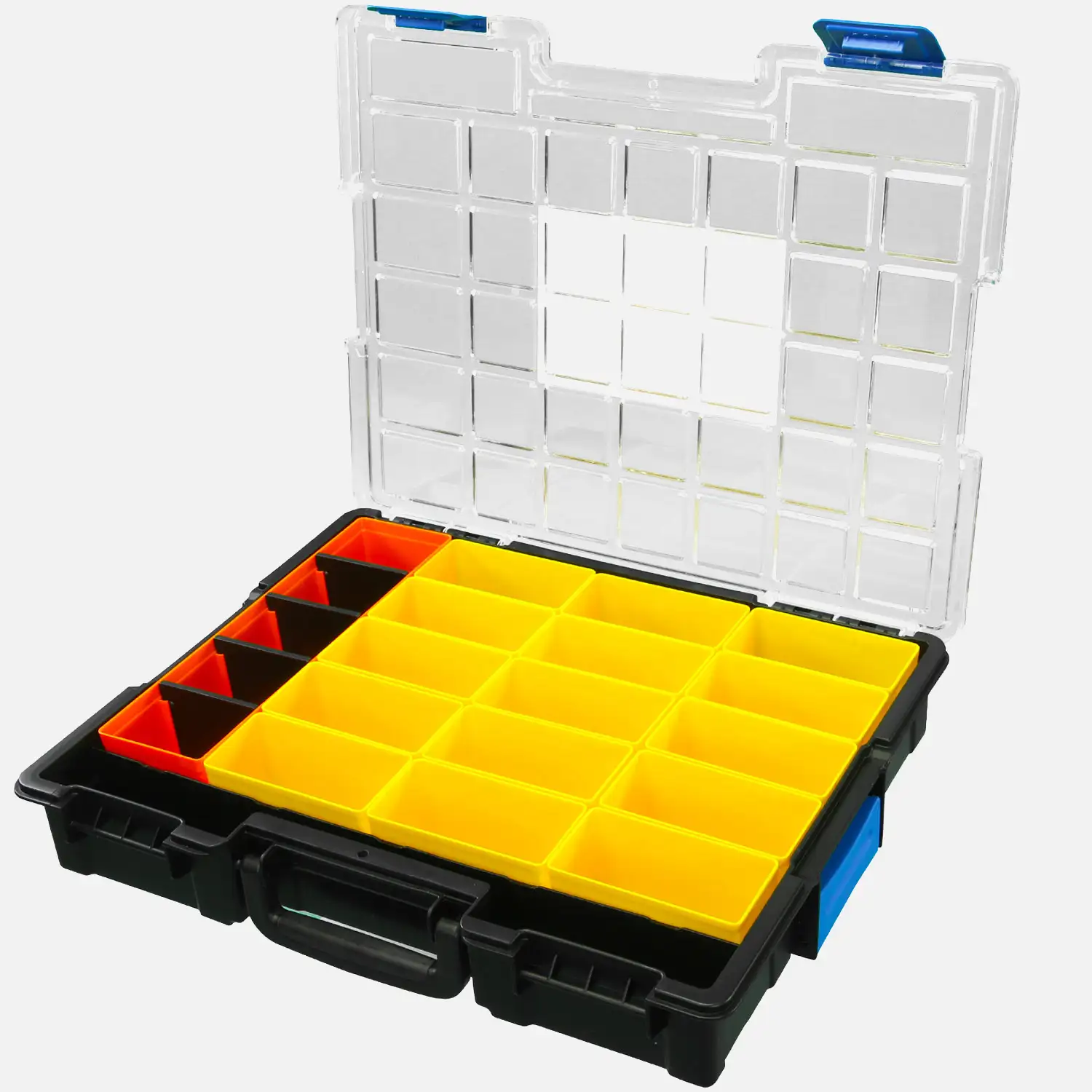 1 Allit Sortimentskasten - EuroPlus Pro K 44/21 - 405x320x60 mm mit 21 Fächer