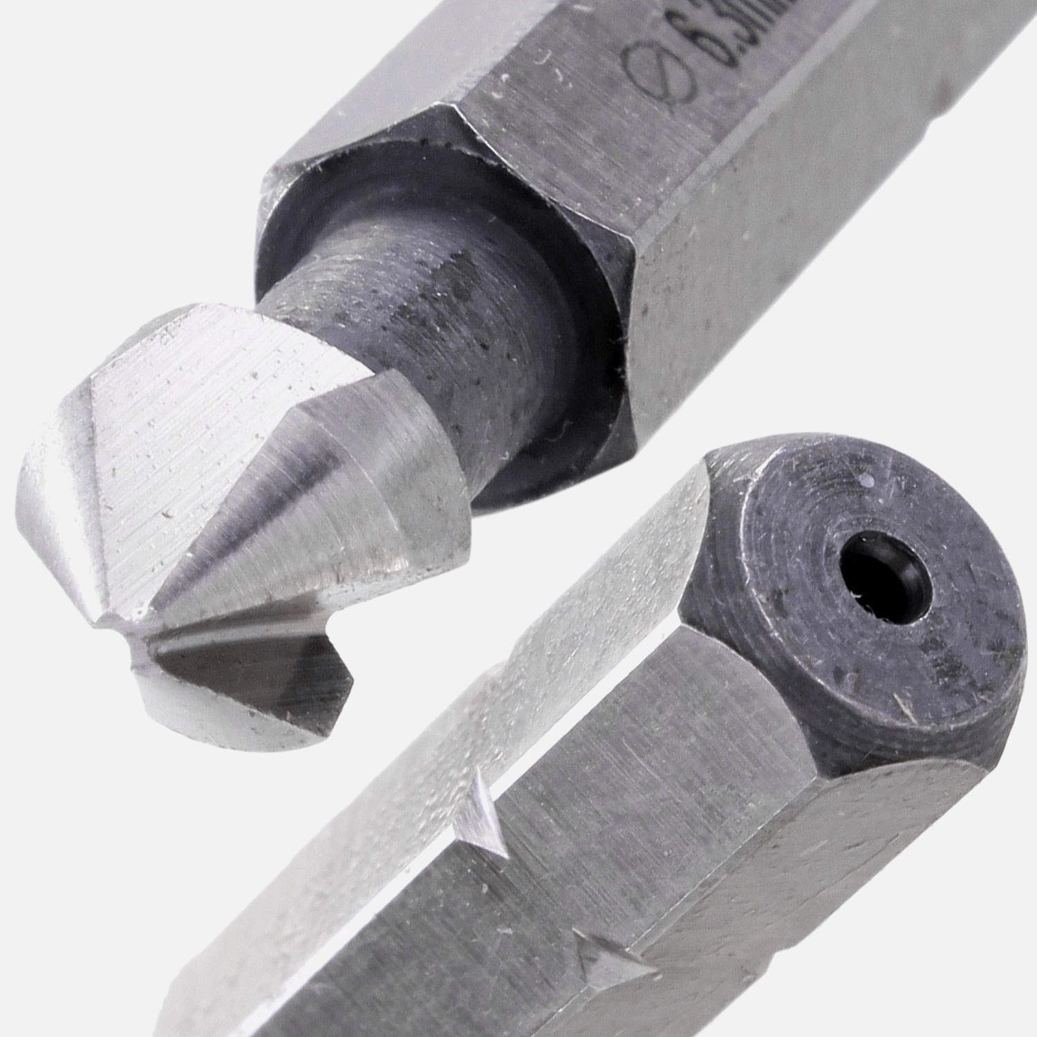 1 KEIL HSS Bit - Kegelsenker 90 Grad, 3-Schneiden 6,3mm