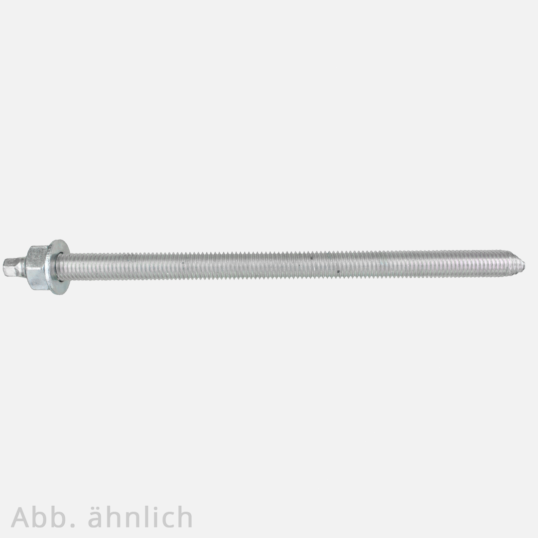 FISCHER Ankerstange | RG M | mit Mutter und Scheibe | verzinkt | ETA