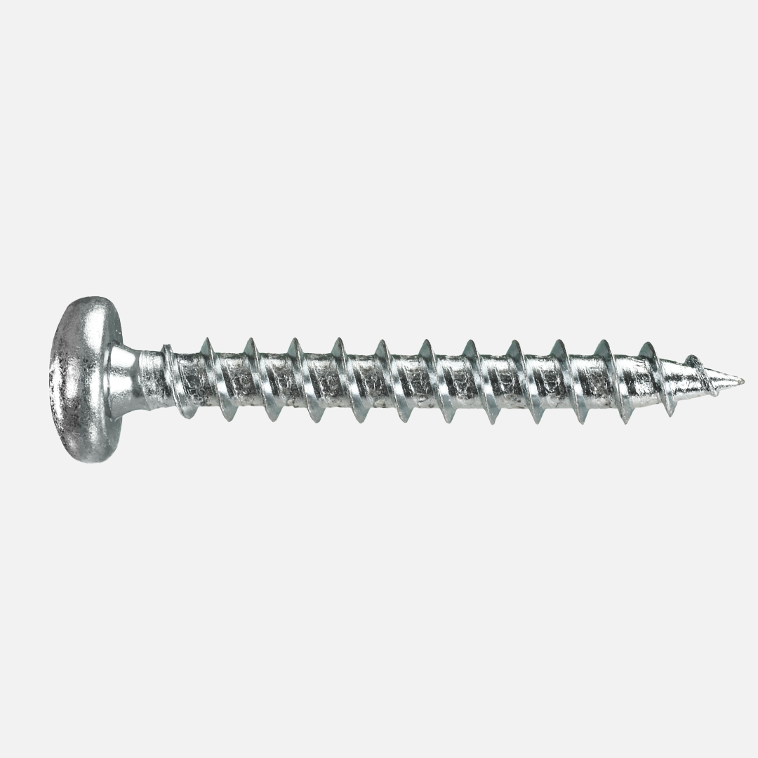 Spanplattenschraube | Vollgewinde | TX | Pan-Head | verzinkt