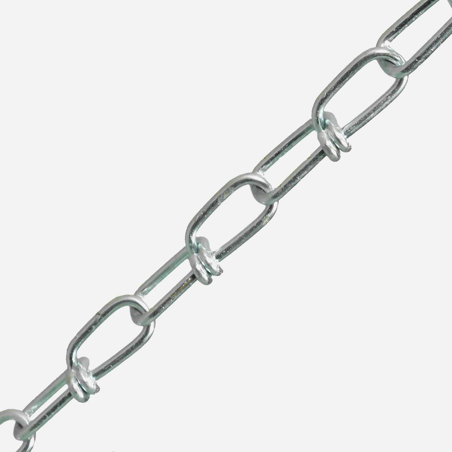 30 m Knotenkette, galvanisch verzinkt 2x28 mm