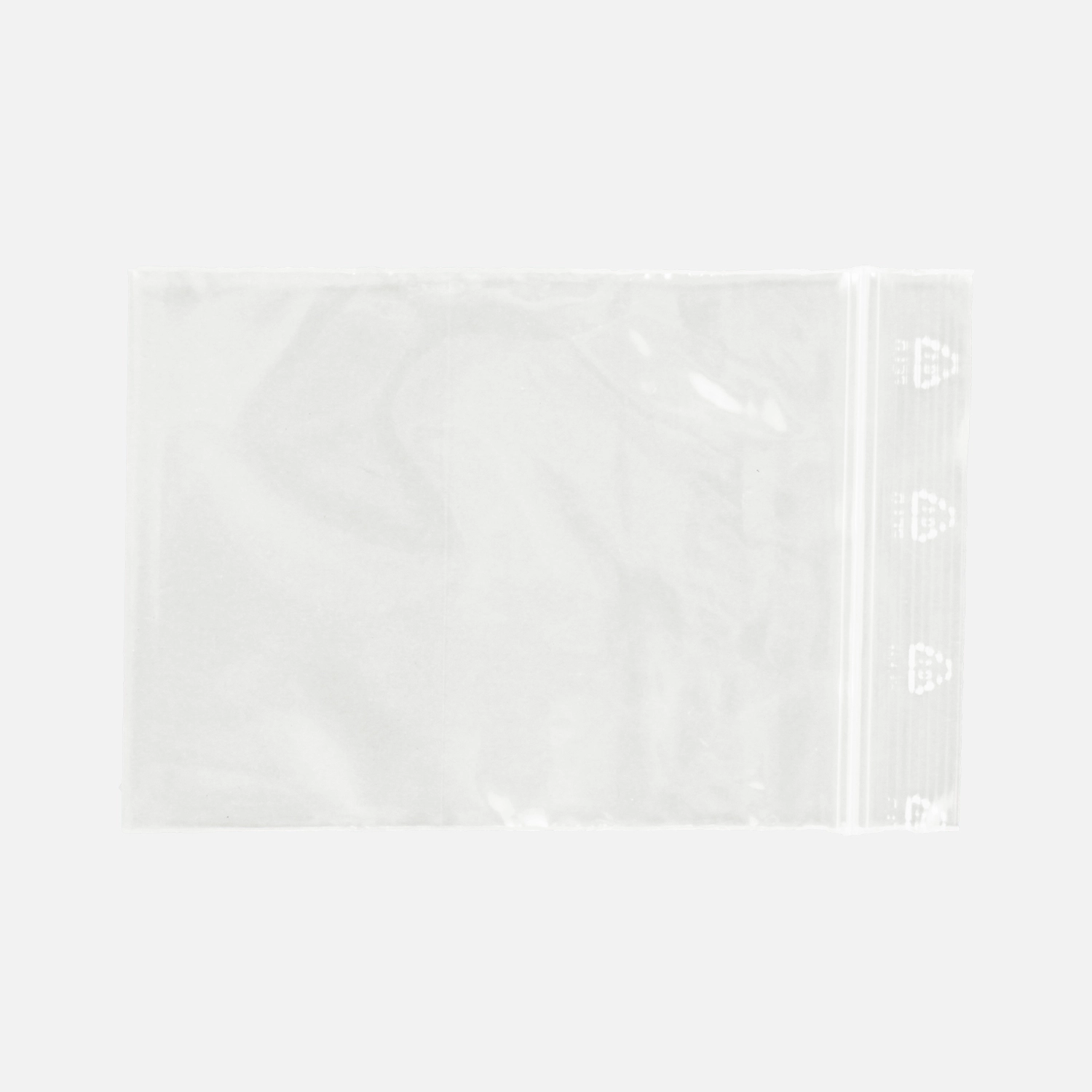 100 LDPE - Druckverschlussbeutel 40 my, transparent, 40x60 mm