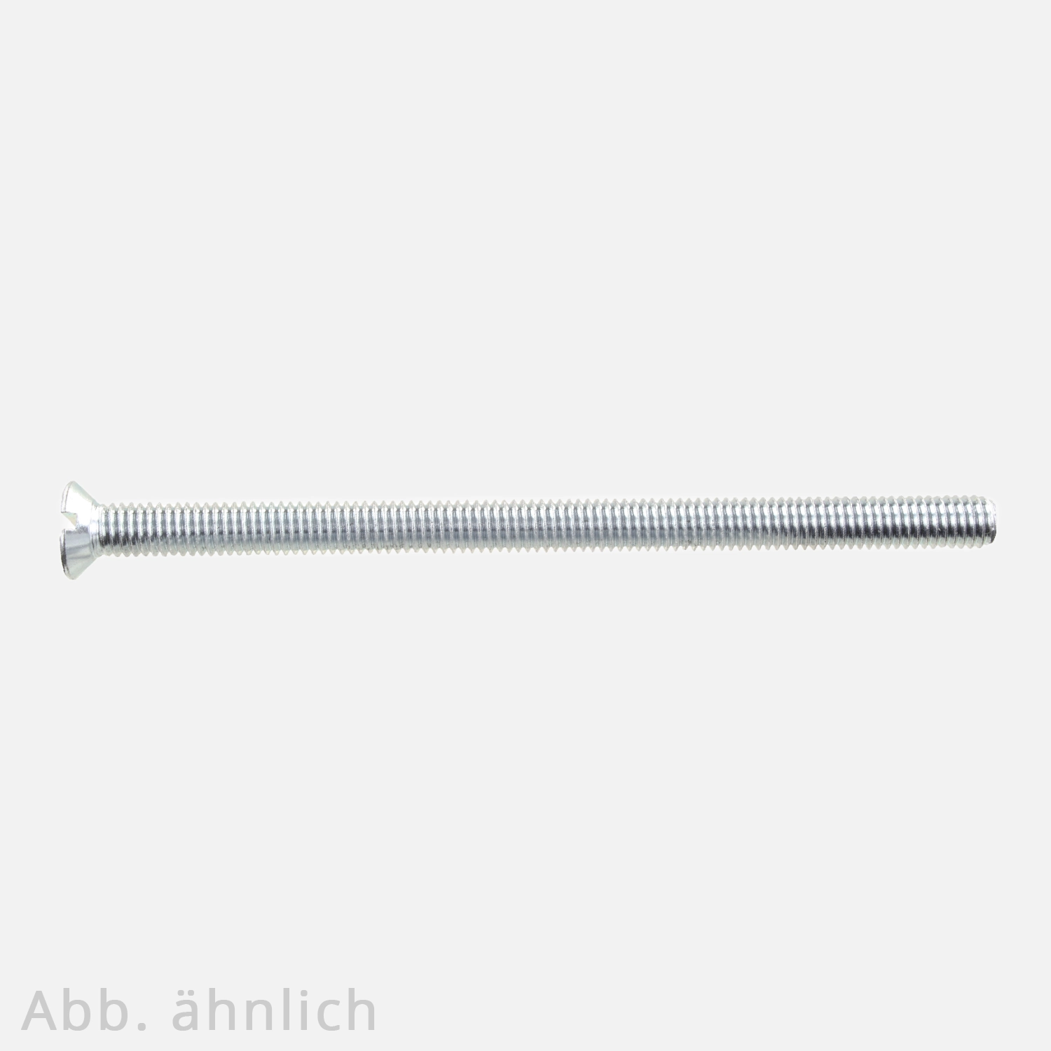 2000 Senkschrauben DIN 963 mit Schlitz 4.6 verzinkt M3x20 mm