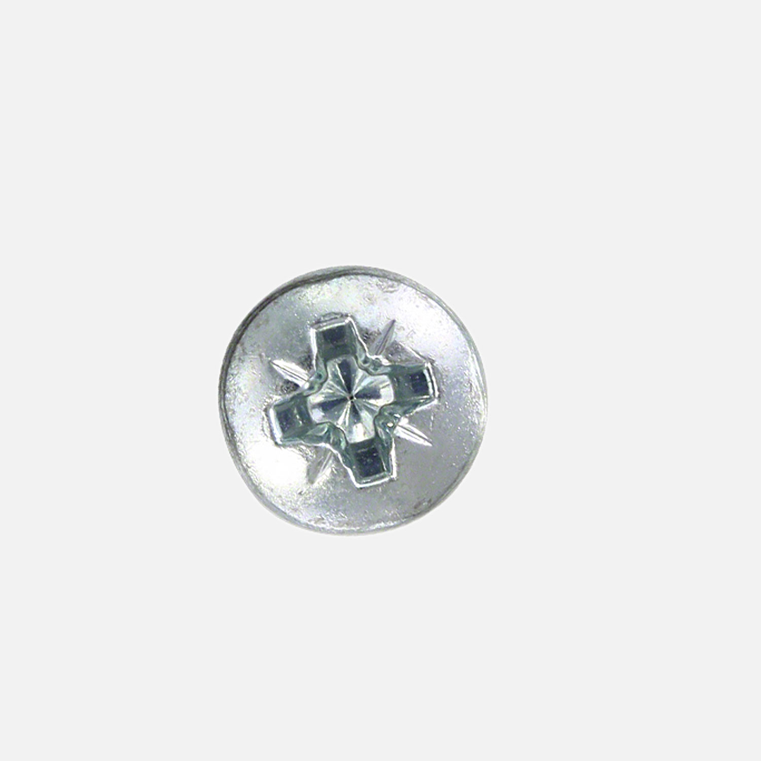 1000 Gewindefurchende Schrauben M5x20mm - DIN 7500 Form C - PZ - verzinkt