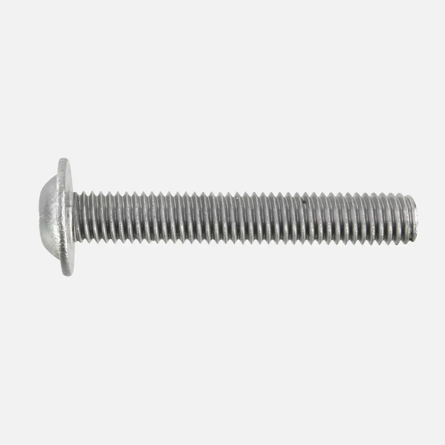 100 Linsenschrauben mit Flansch M8x50mm - ISO 7380-2 - TX40 - Edelstahl A2