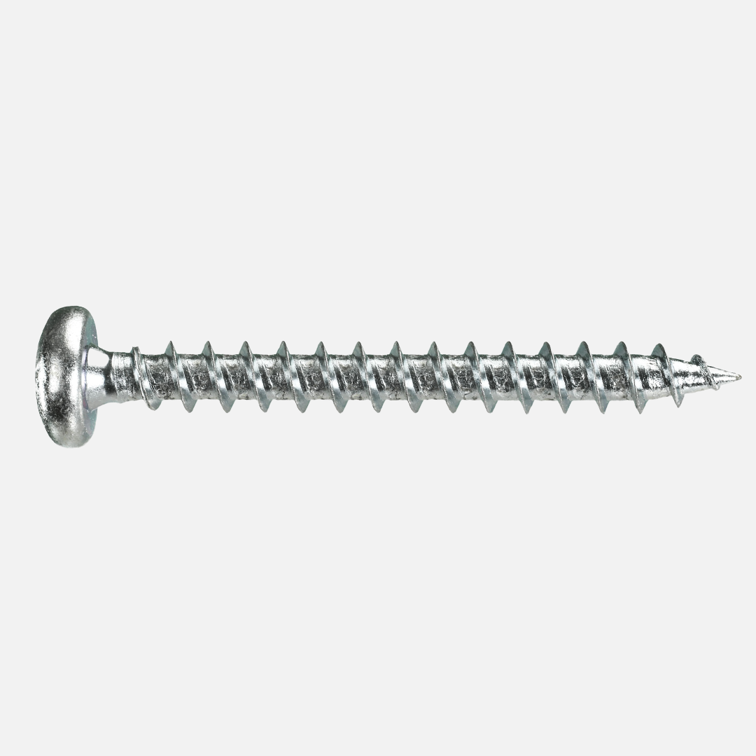 Spanplattenschraube | Vollgewinde | TX | Pan-Head | verzinkt