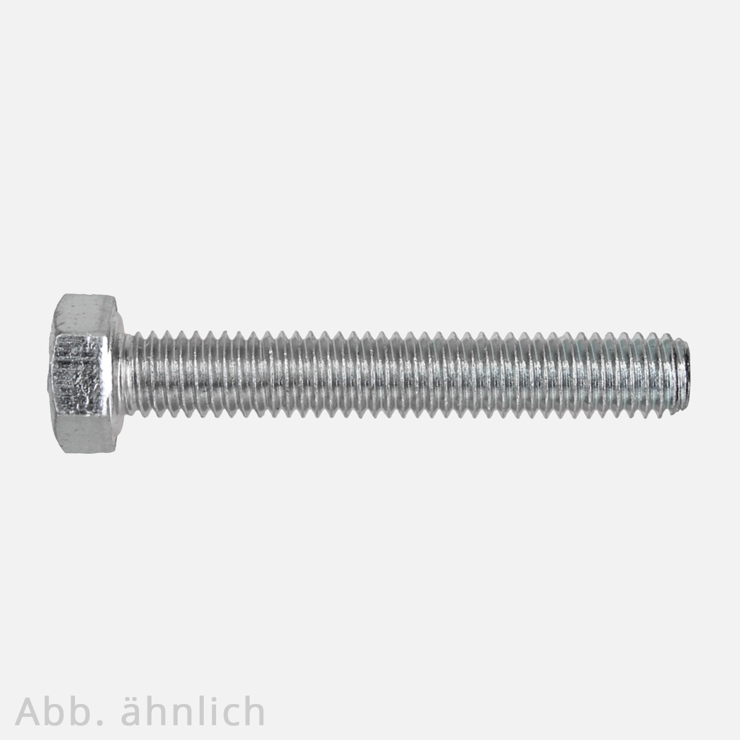 Sechskantschraube | DIN 933 | Festigkeit 8.8 | verzinkt