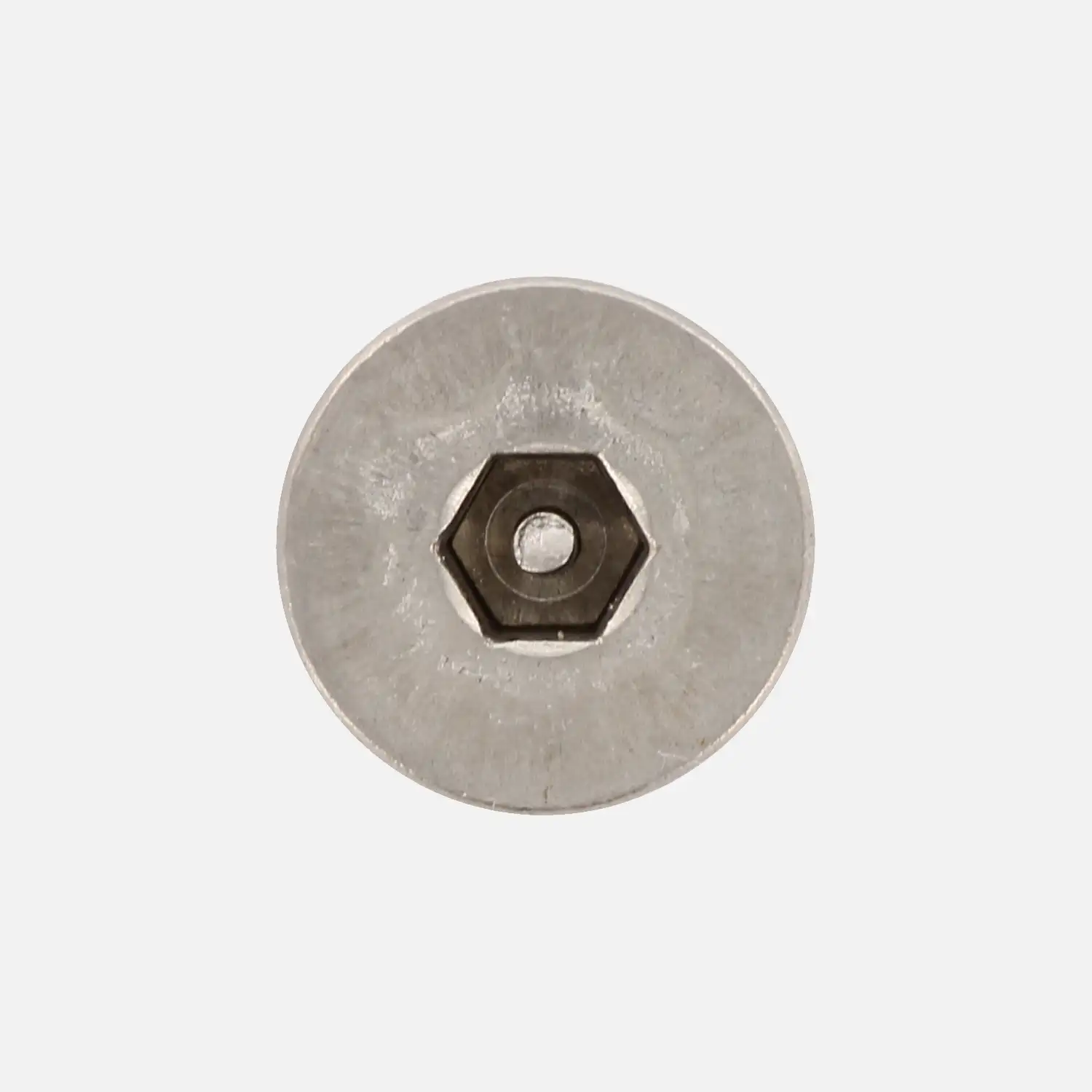 100 Sicherheitsschrauben, Senkkopf , M4x20 mm ,Antrieb Hex mit Loch/Tamper 2,5 , Edelstahl A2