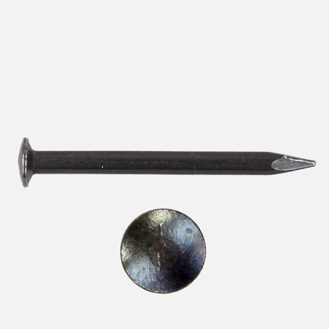 Stahlnagel gehärtet | Linsenkopf | und geschnittener Spitze