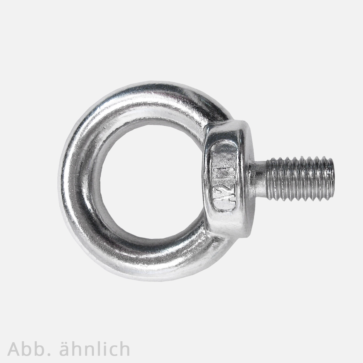 1 Ringschraube Edelstahl A2 gegossen M16