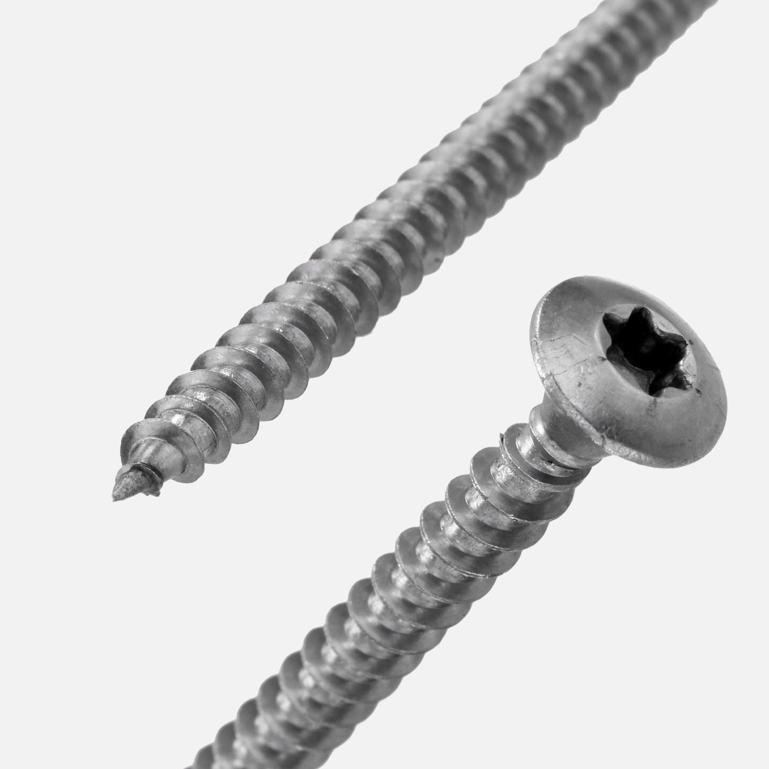 200 Spanplattenschrauben A2 Torx Linsensenkkopf 4x50mm