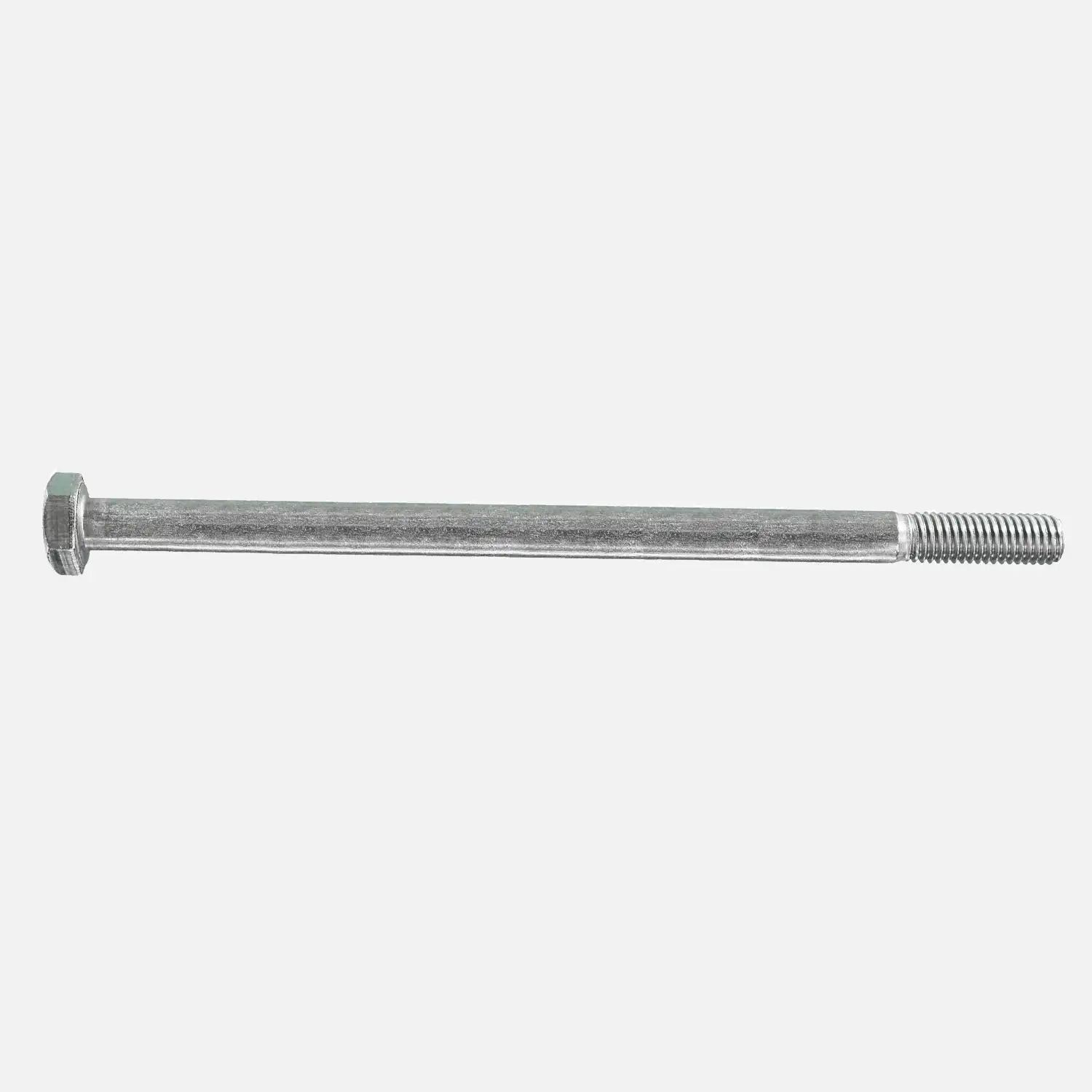 100 Sechskantschrauben DIN 931 - M6x110mm - Edelstahl A2