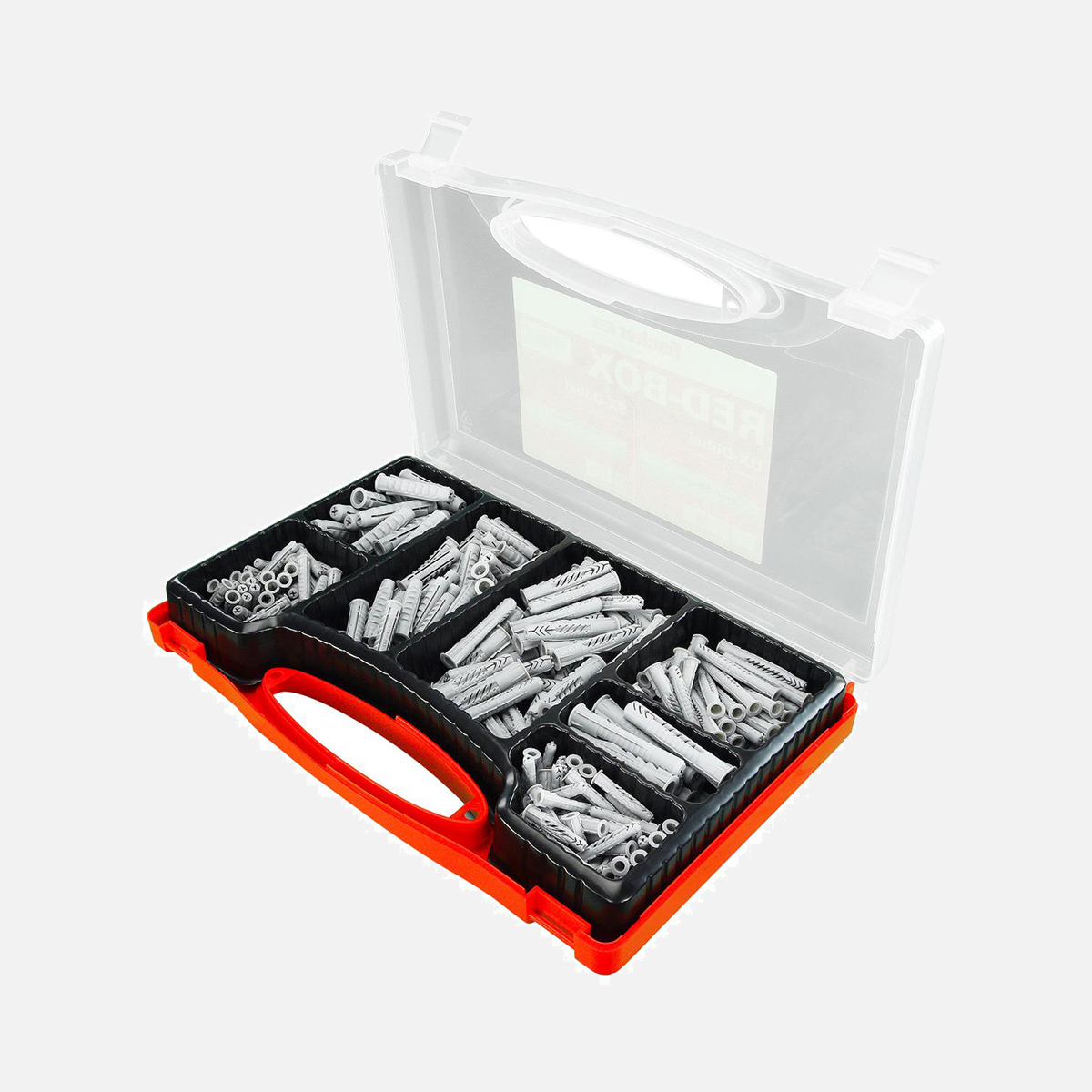 290 tlg. FISCHER Sortimentsbox mit UX Universaldübel und SX Spreizdübel 5 - 10mm