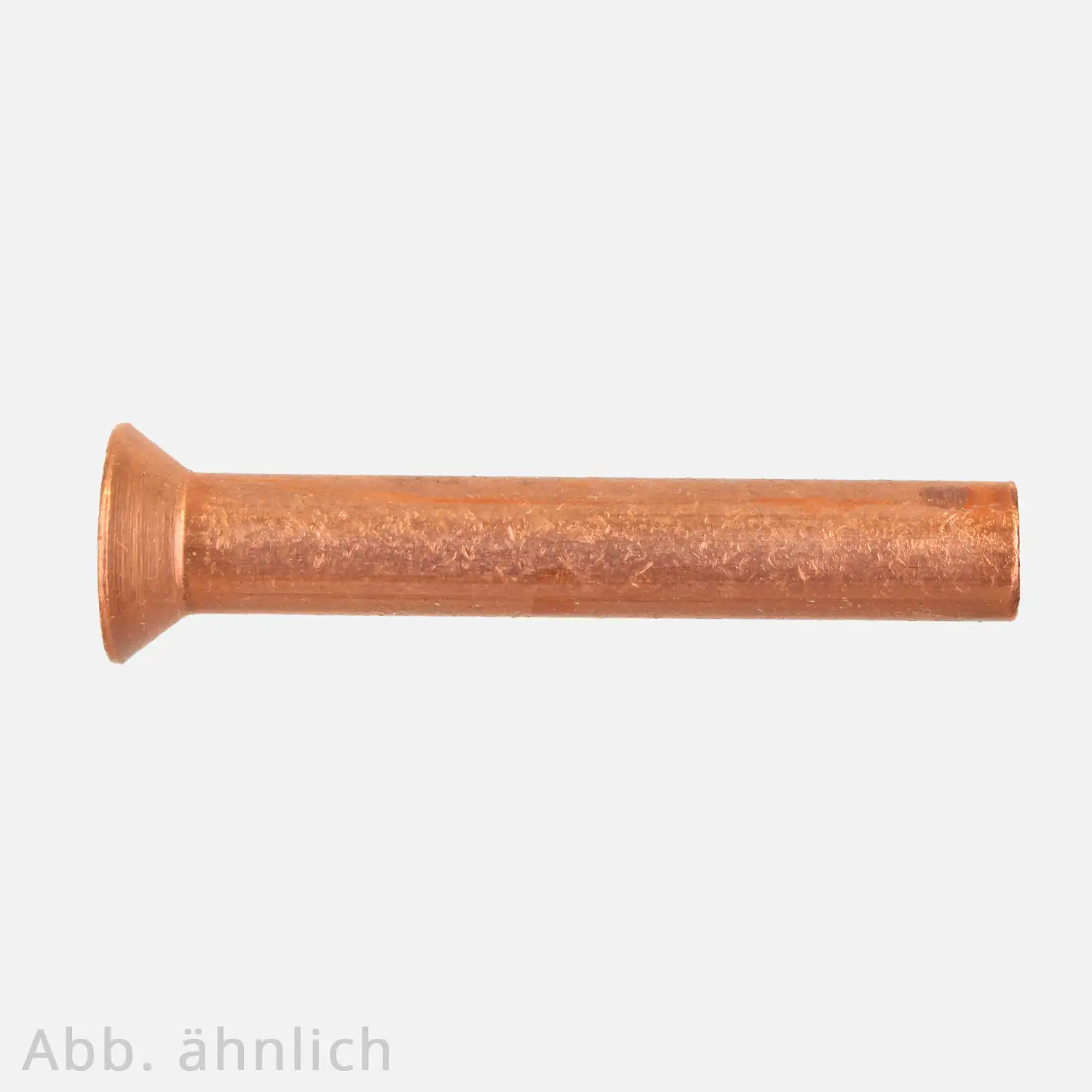 1000 Senknieten DIN 661 Kupfer 4x10 mm