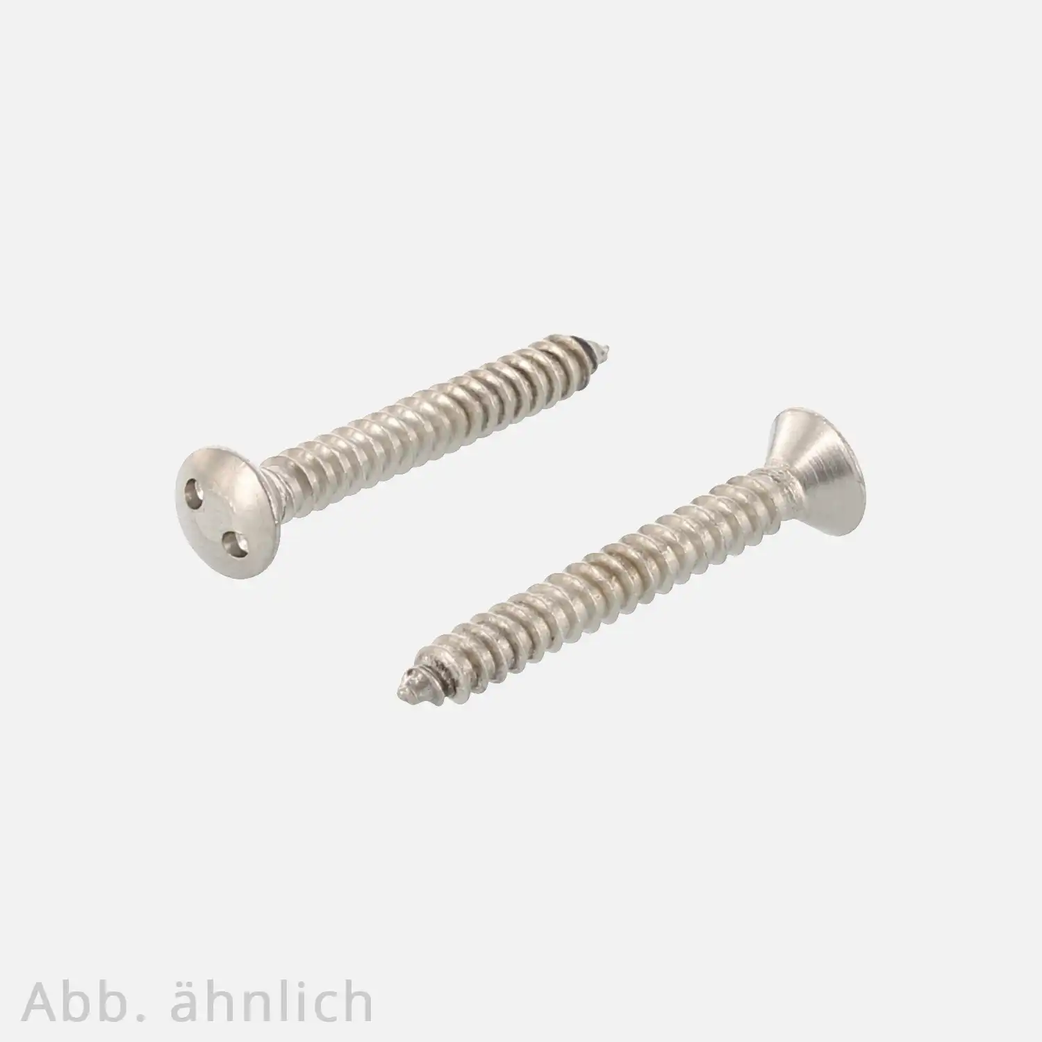 100 Sicherheitsschrauben, Linsensenkkopf , 4,8x32 mm ,Antrieb Spanner/Zweilochantrieb 10 , Edelstahl A2