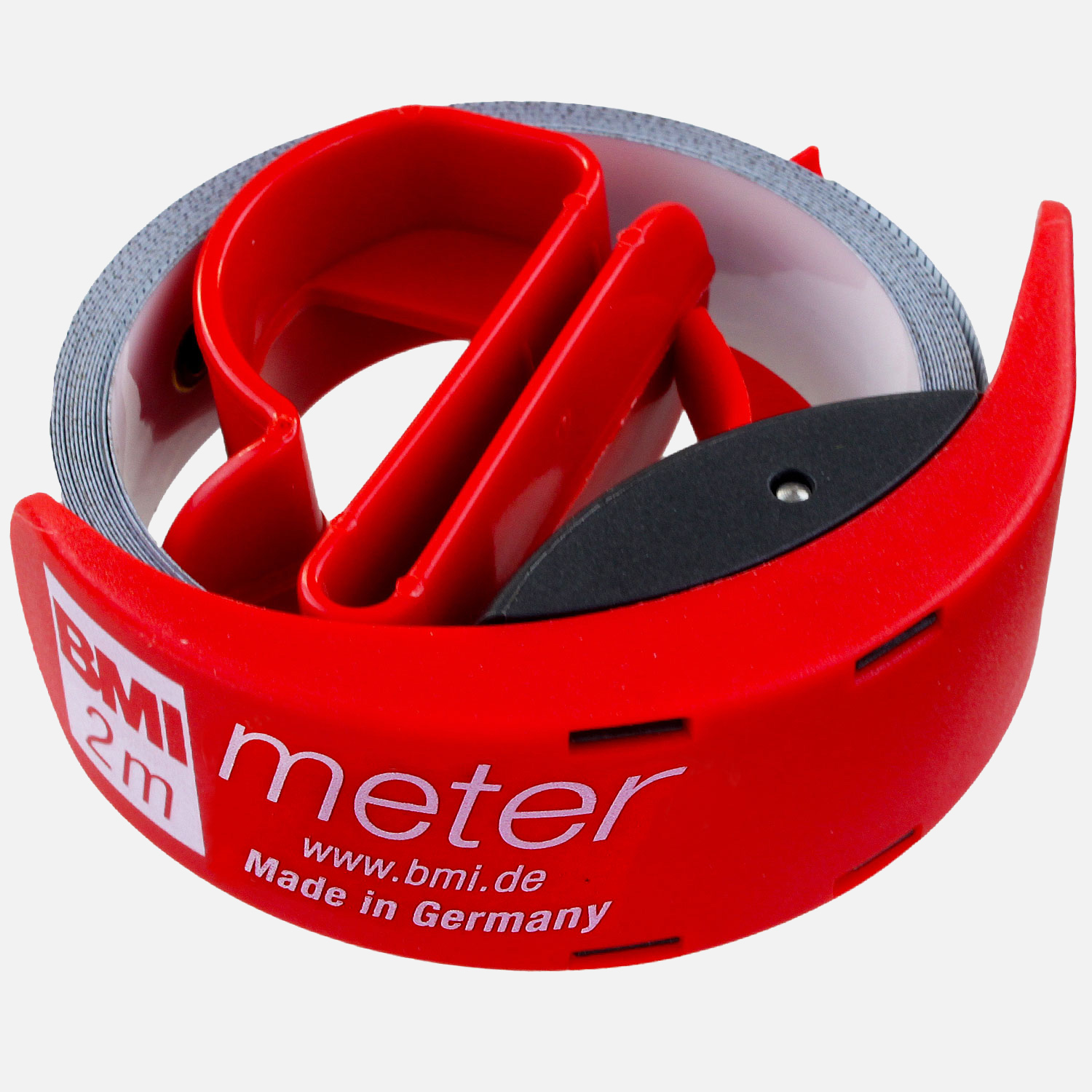 1 Taschenbandmaß - 2m - BMImeter - ohne Zollteilung