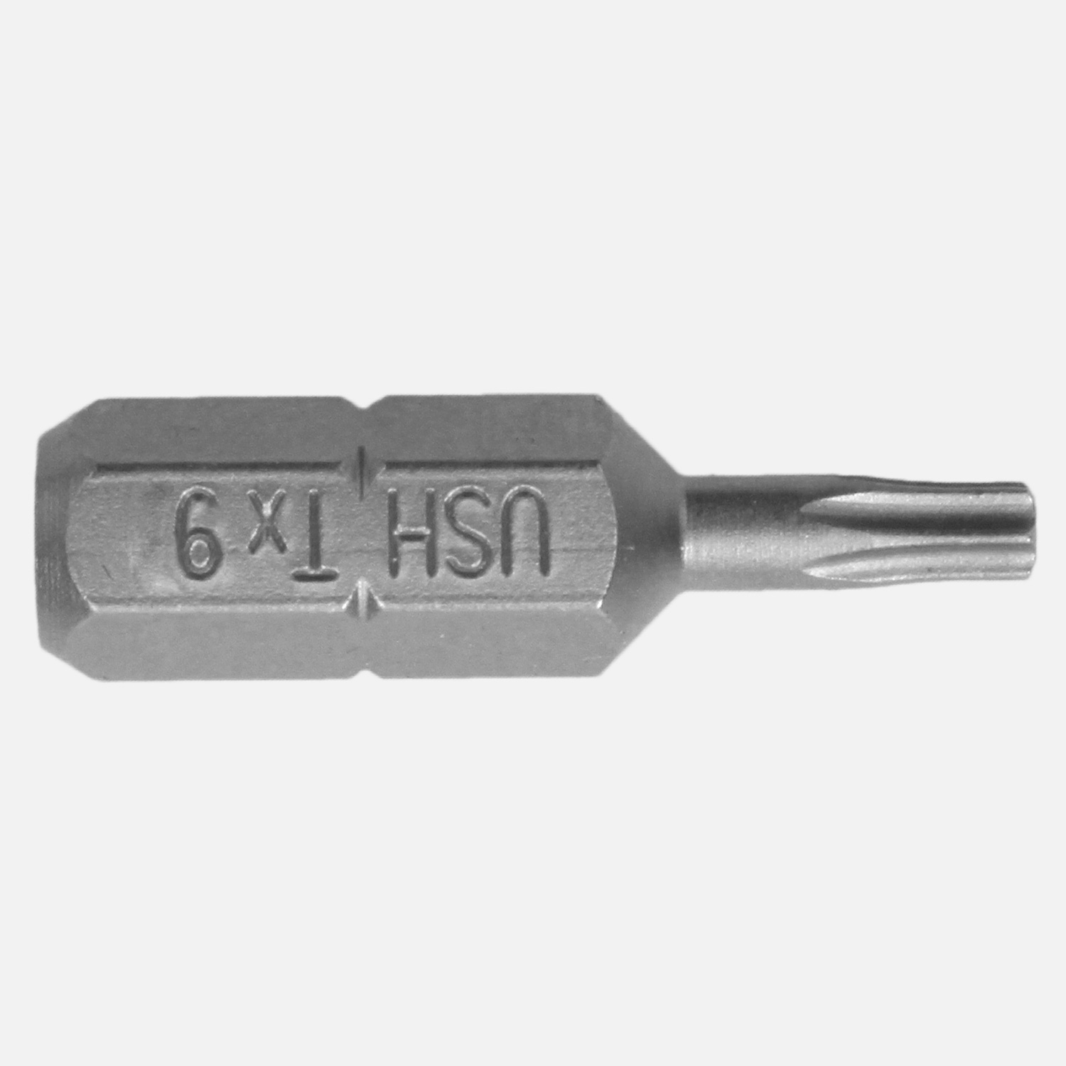 1 Torx® 9 Bit - TX9 - 1/4 Zoll E 6,3 Import- Ware, Länge 25 mm 