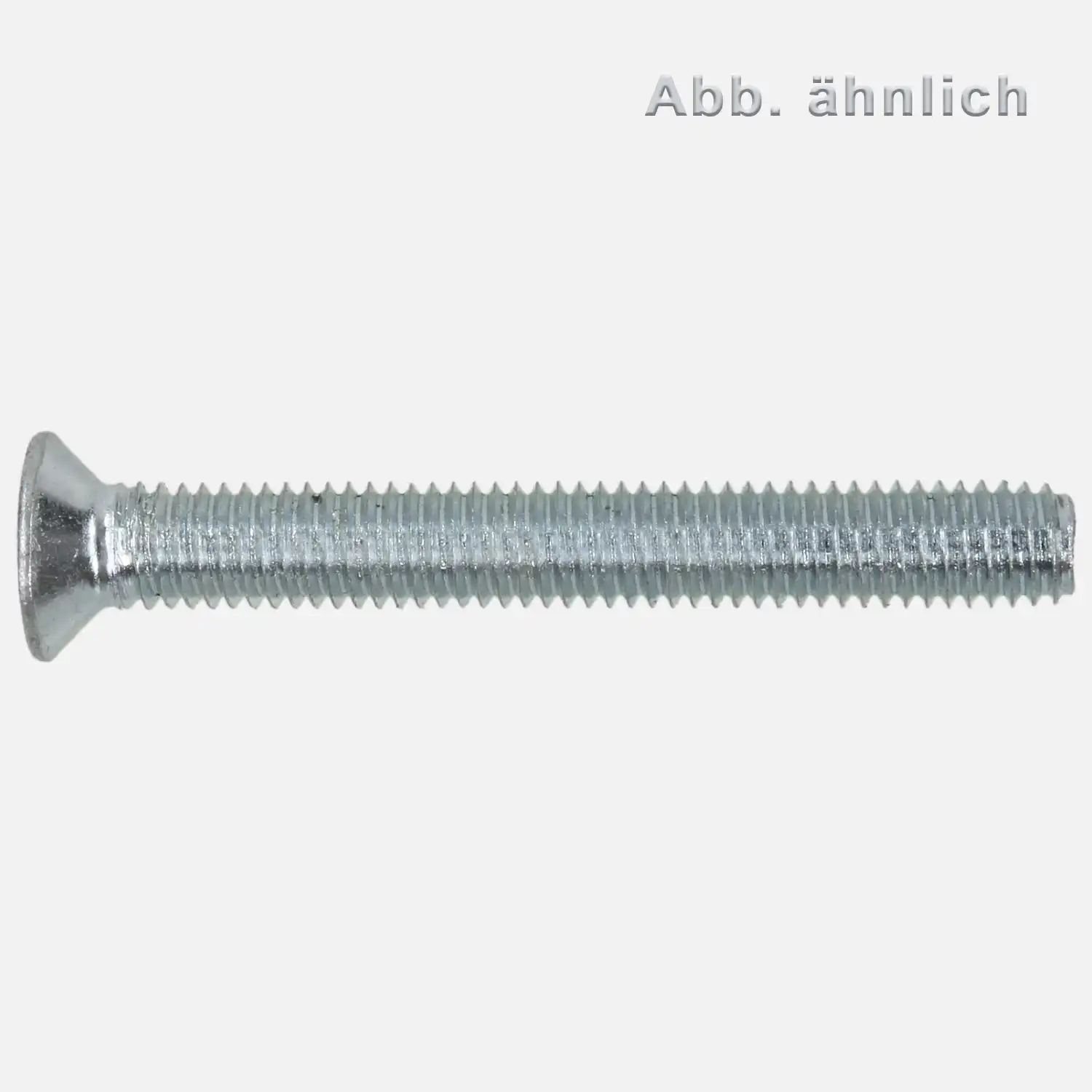 Gewindefurchende schraube | DIN 7500 | Form M | PZ | verzinkt