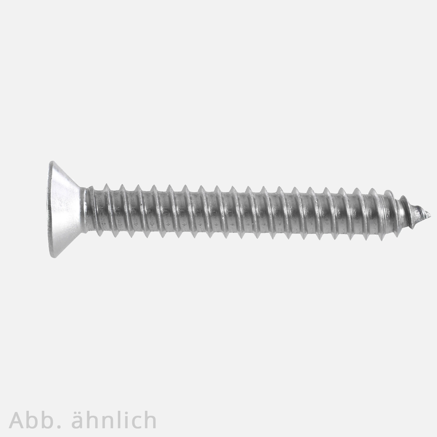 1000 Blechschrauben DIN 7982 - 2,9x16mm - Senkkopf - TX10- Edelstahl A2