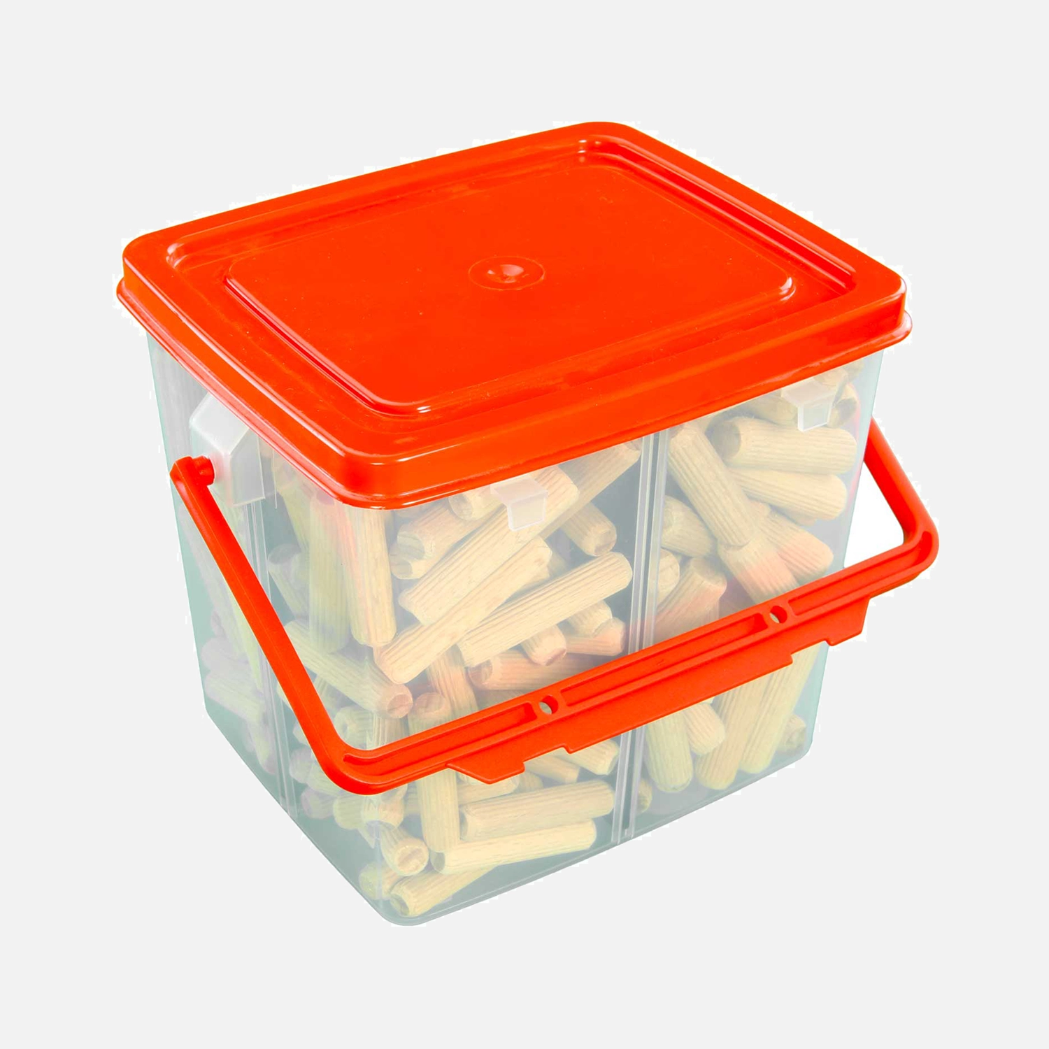 401 tlg. Buchen-Riffeldübel-Set 6 / 8 / 10 mm DIN 68150 Industriequalität