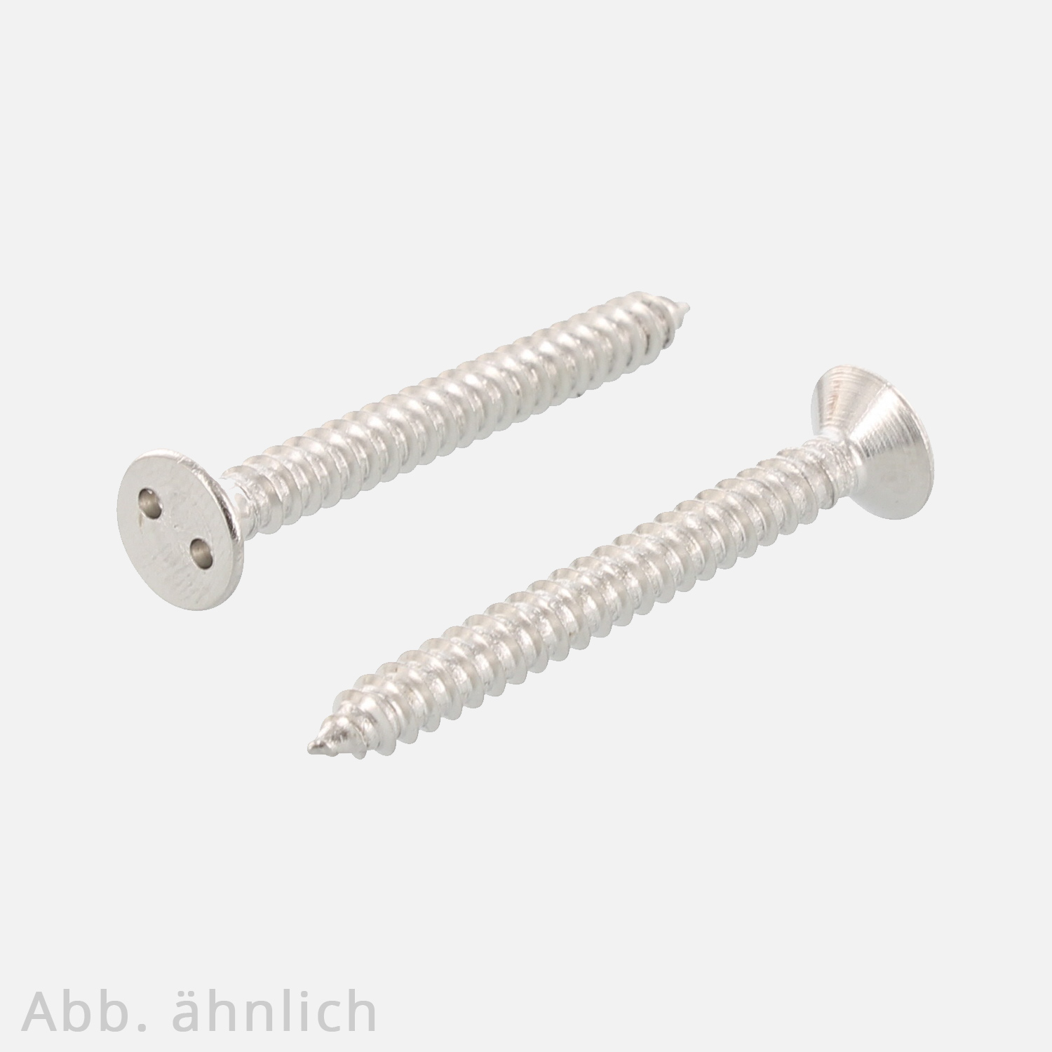 100 Sicherheitsschrauben, Senkkopf , 4,2x38 mm ,Antrieb Spanner/Zweilochantrieb SP8 , Edelstahl A2