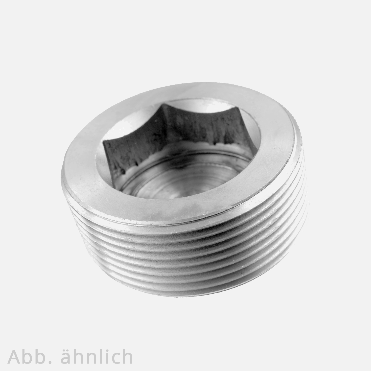 Verschlussschraube | DIN 906 | kegeliges Rohrgewinde | 1/8 Zoll 