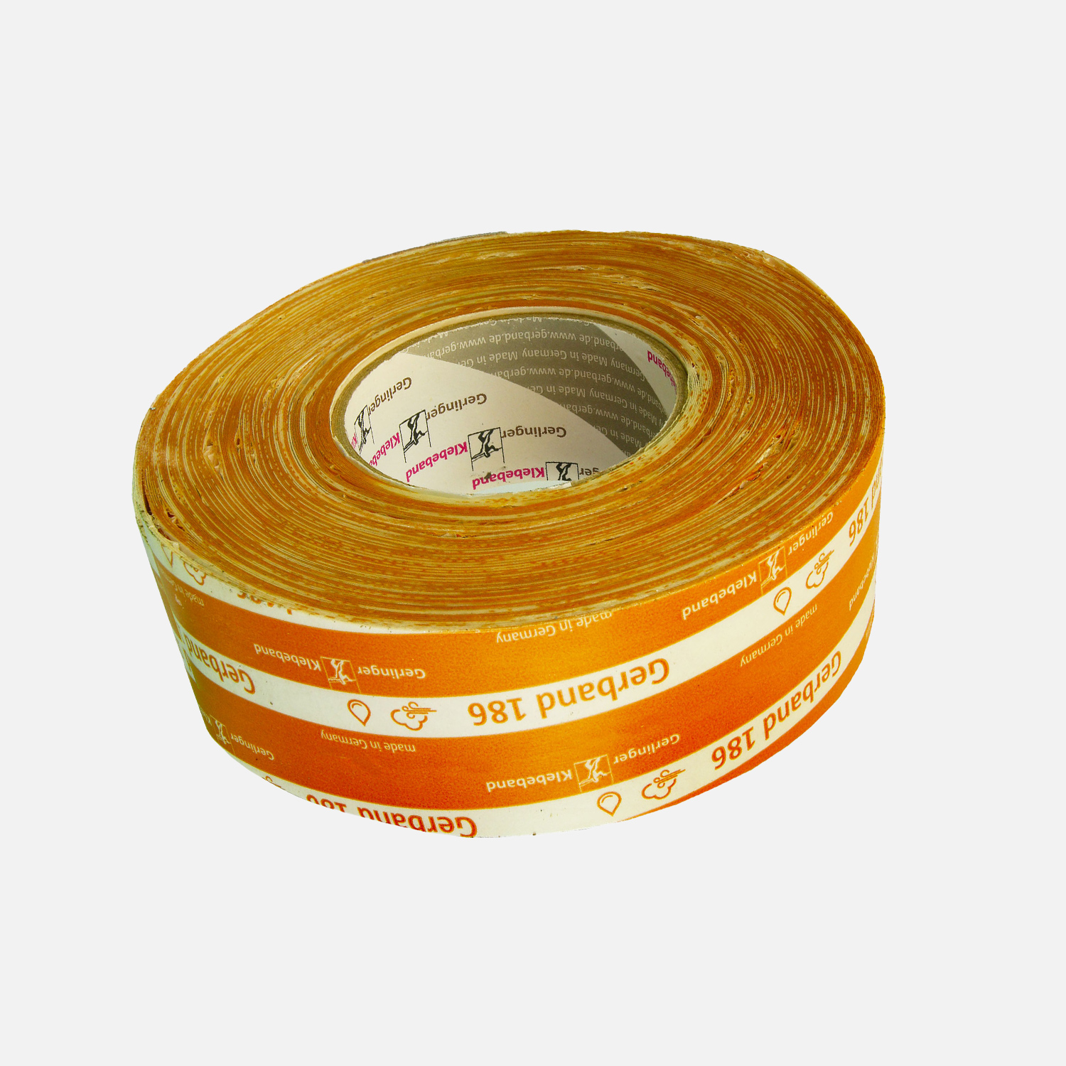 1 Rolle Gerband 186 hermetic, Stoßfugen-Dampfsperrklebeband, gelb, 60 mm, 40m